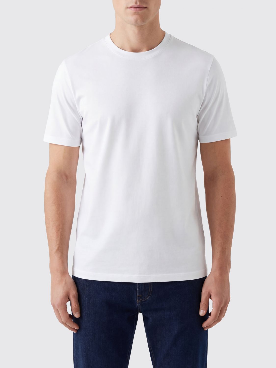 PEOPLE OF SHIBUYA Basic Baumwoll-T-Shirt