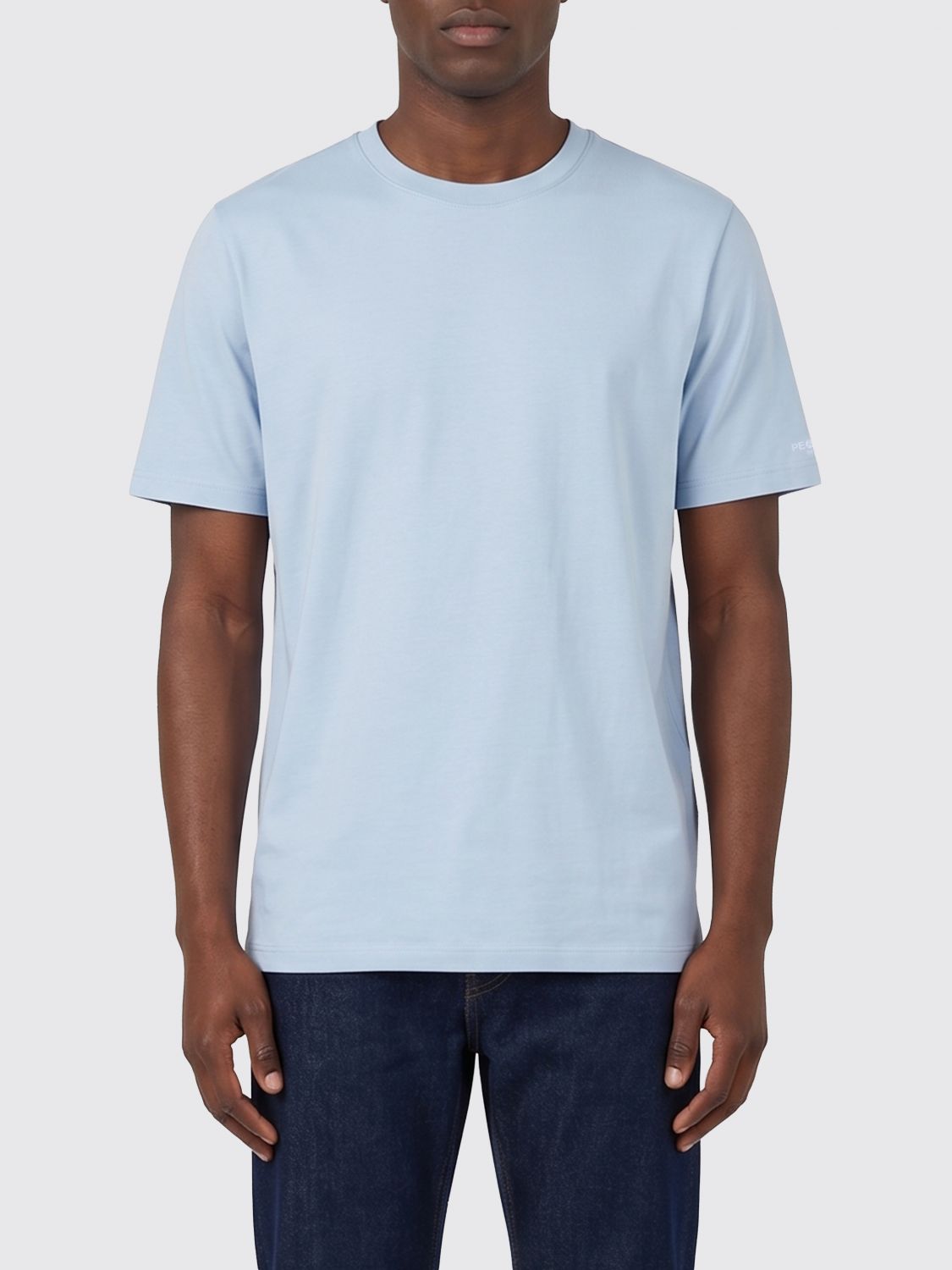 PEOPLE OF SHIBUYA Basic Baumwoll-T-Shirt