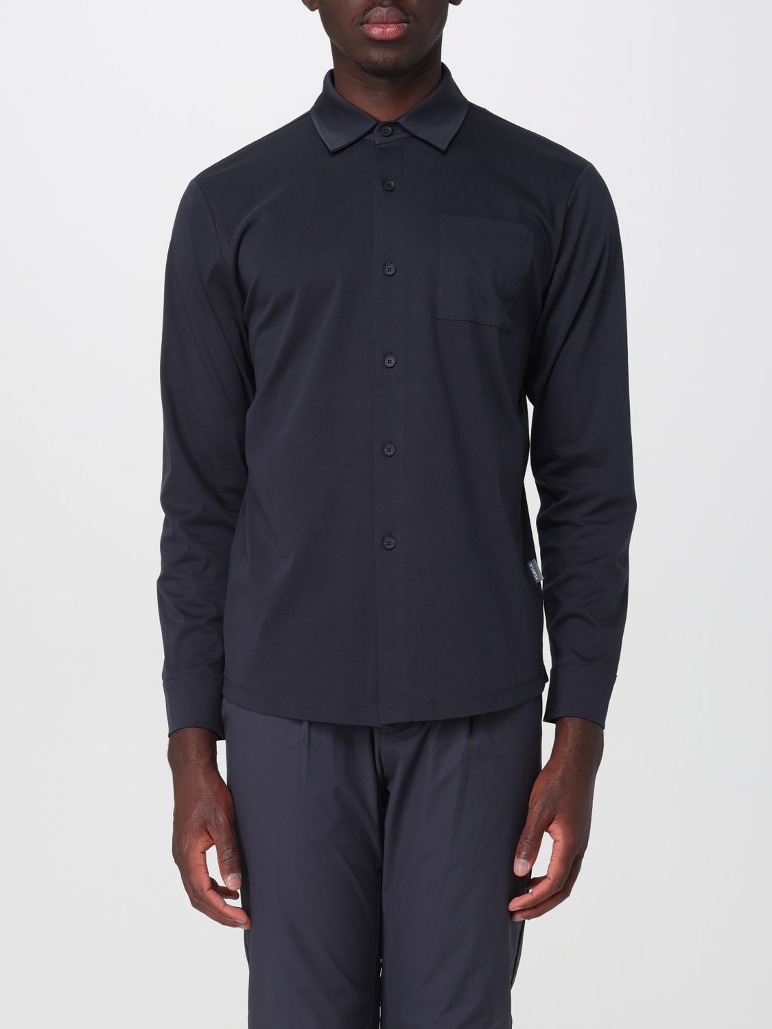 PEOPLE OF SHIBUYA Camicia Uomo colore Blue Navy
