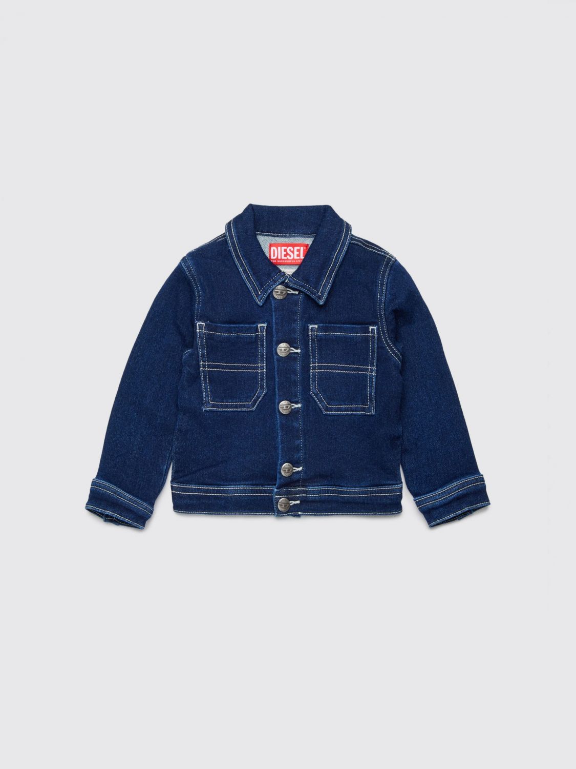 DIESEL Jacket Kids color Blue