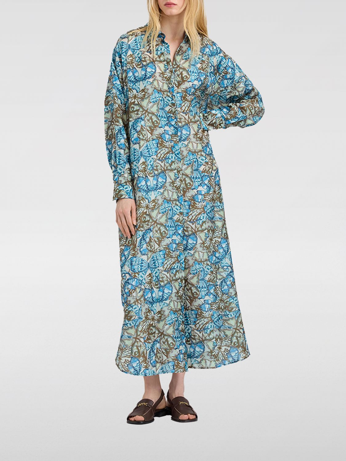 MOMONÌ Dress Woman color Dust