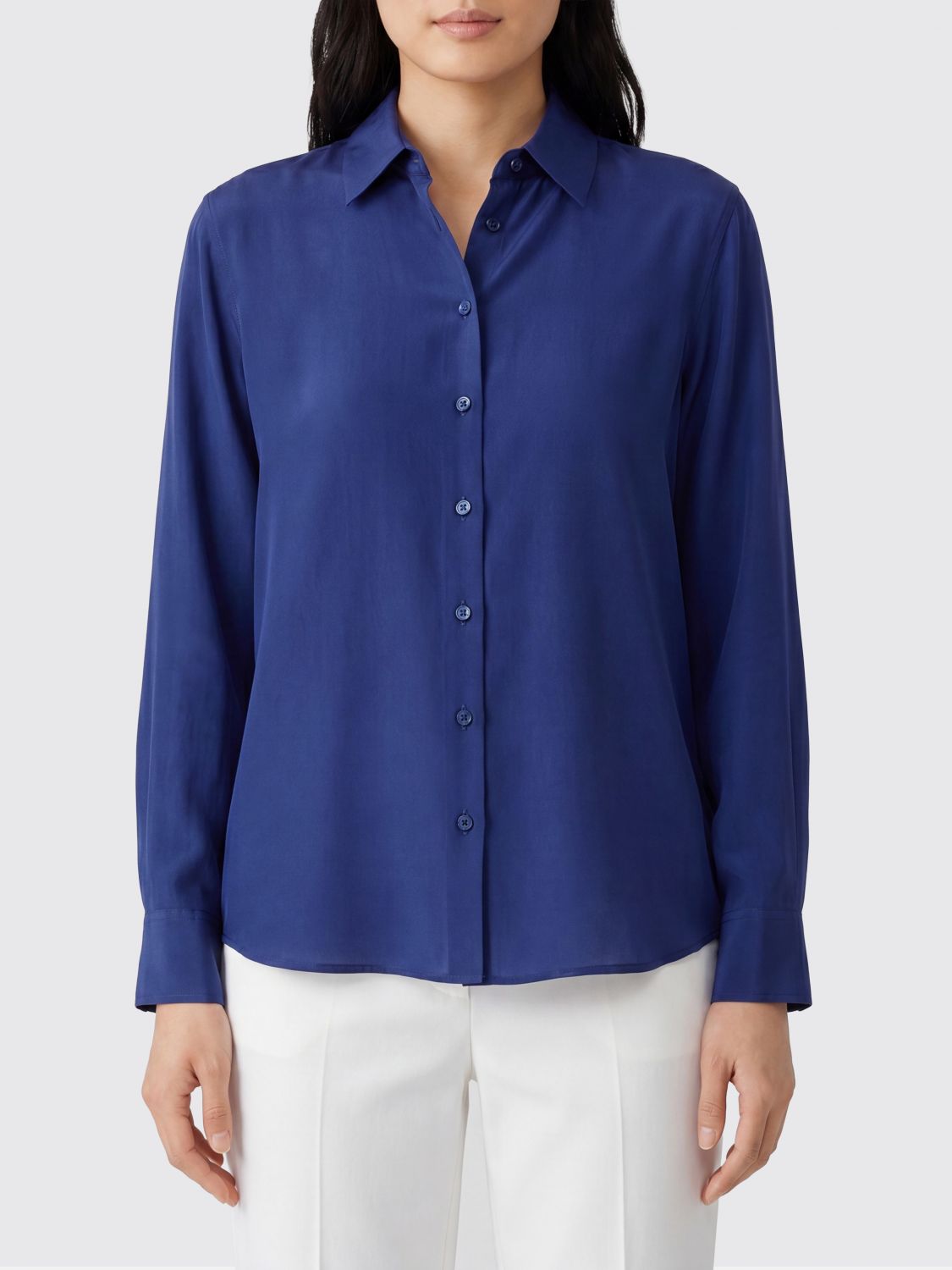 MOMONÌ Camicia classica in seta
