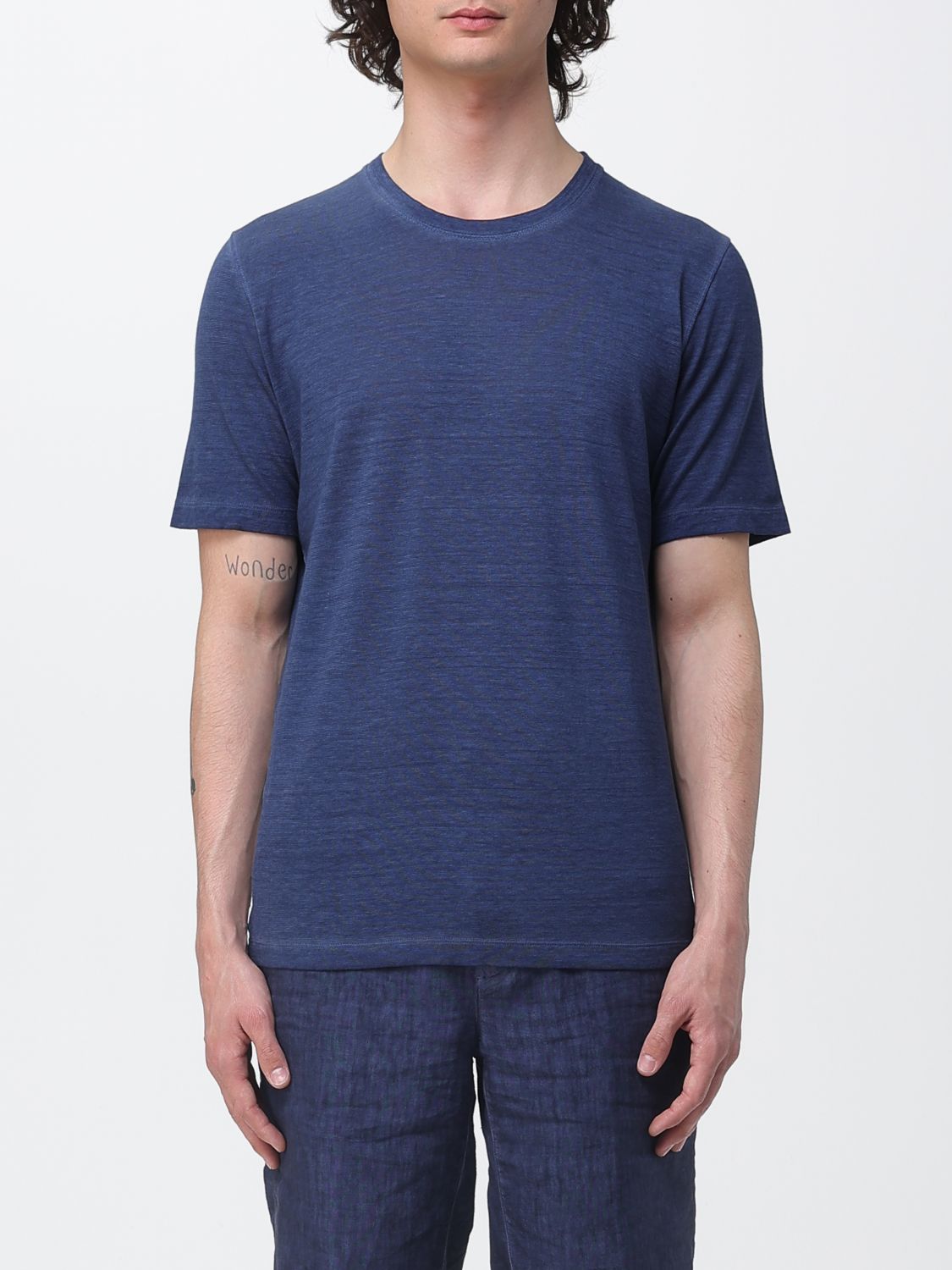 120% LINO Rundhals-T-Shirt