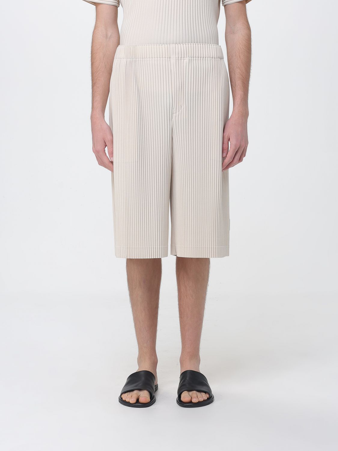 HOMME PLISSE' ISSEY MIYAKE Pleated Crepe Shorts　HOMME PLISSE' ISSEY MIYAKE プリーツクレープショーツ HOMME