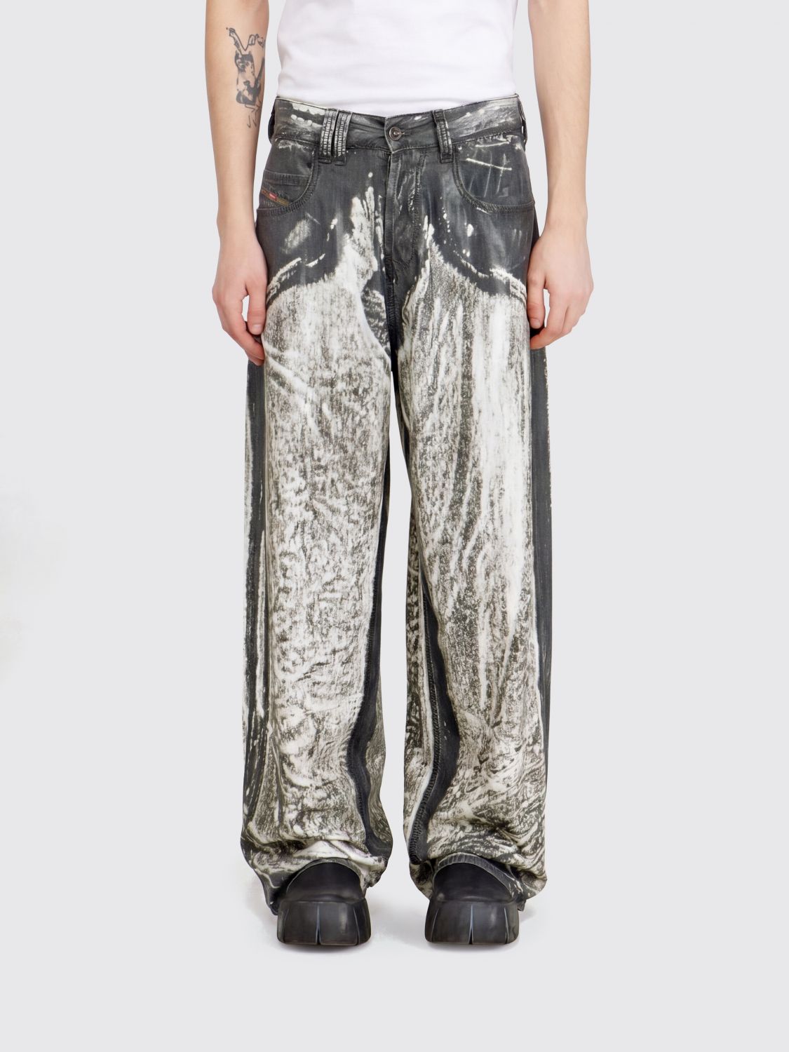 DIESEL 1997 D-Enim Weite Jeans