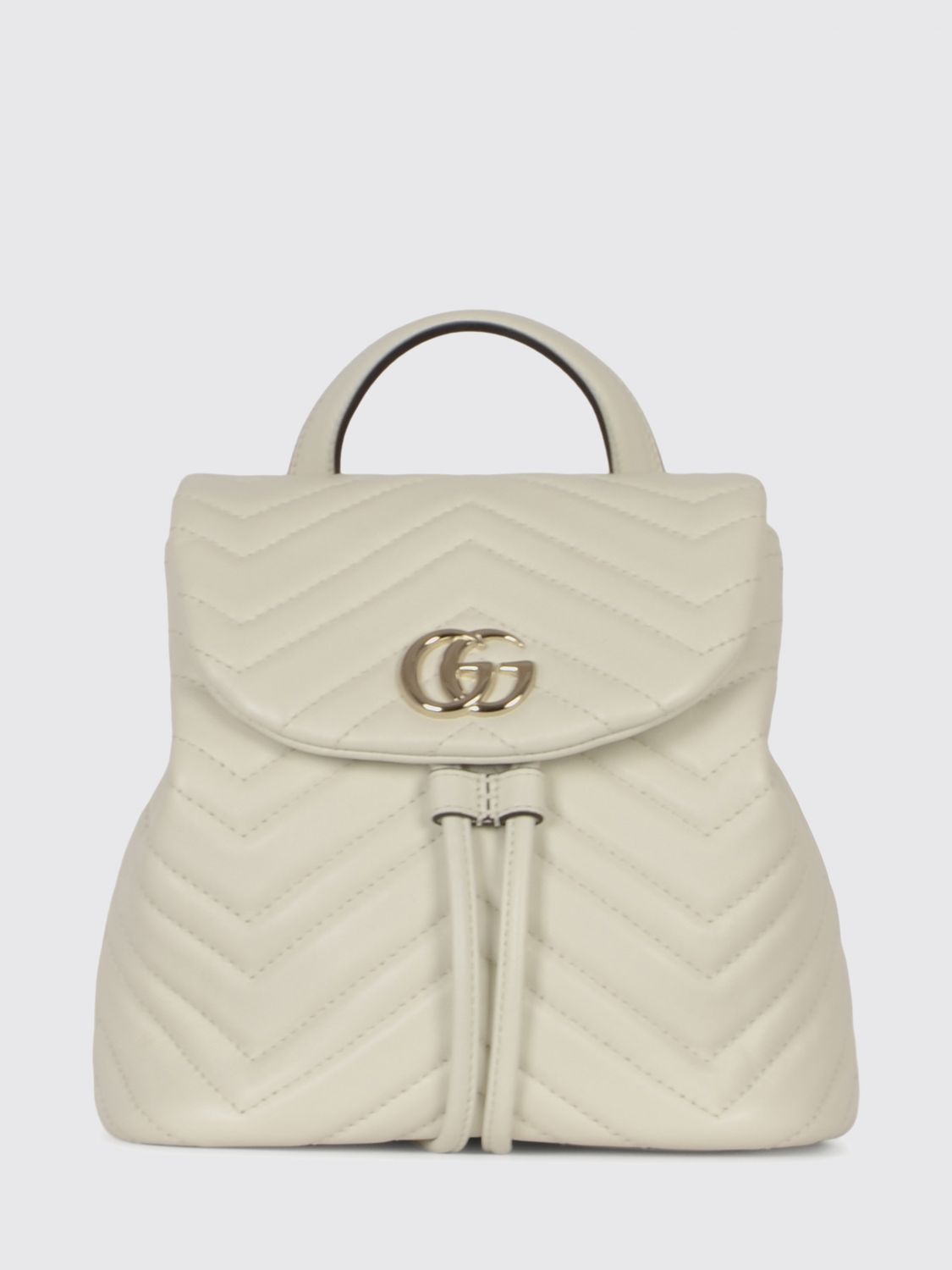 GUCCI Zaino GG Marmont in nappa trapuntata chevron