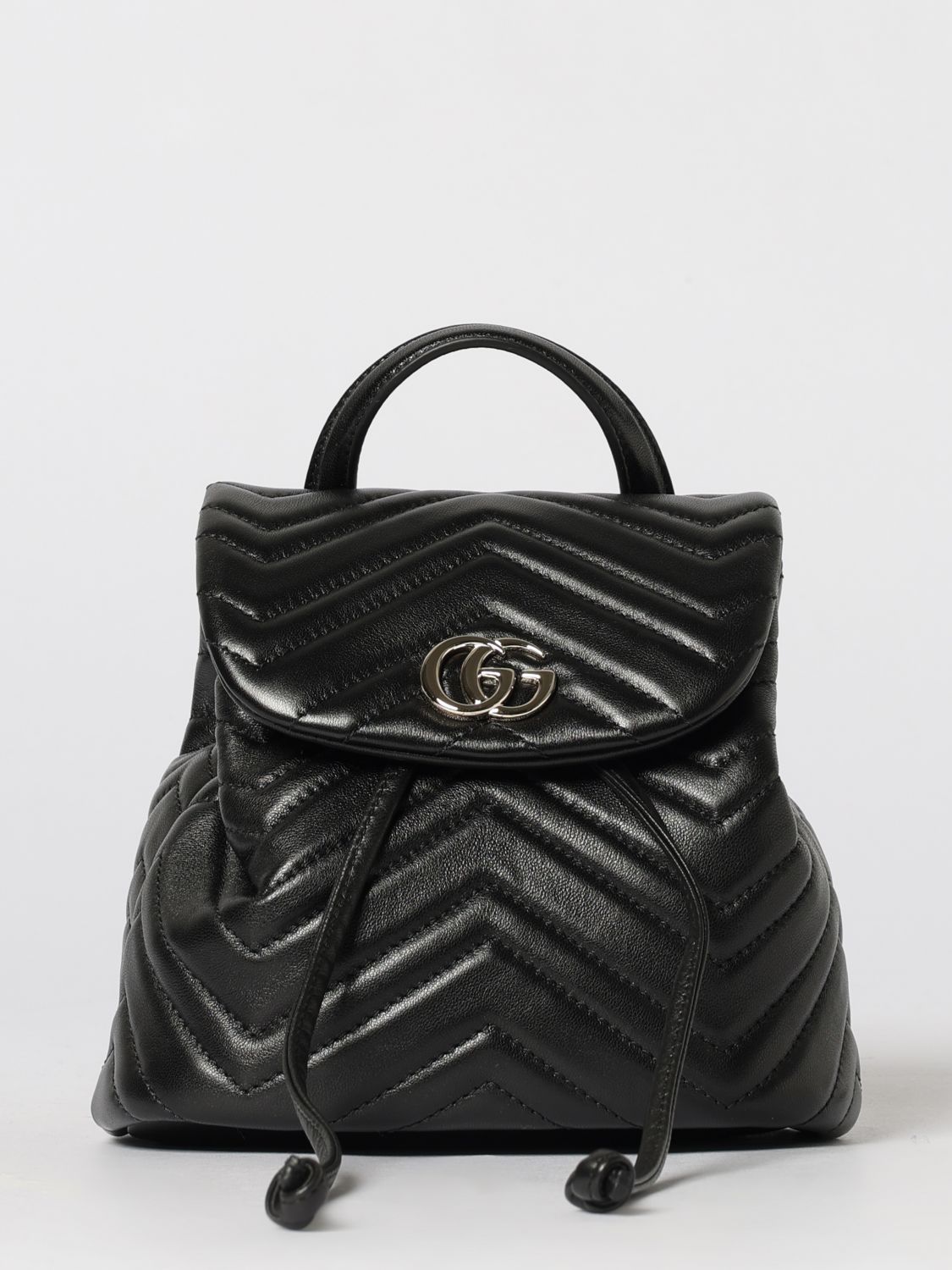 GUCCI Zaino GG Marmont in nappa trapuntata chevron