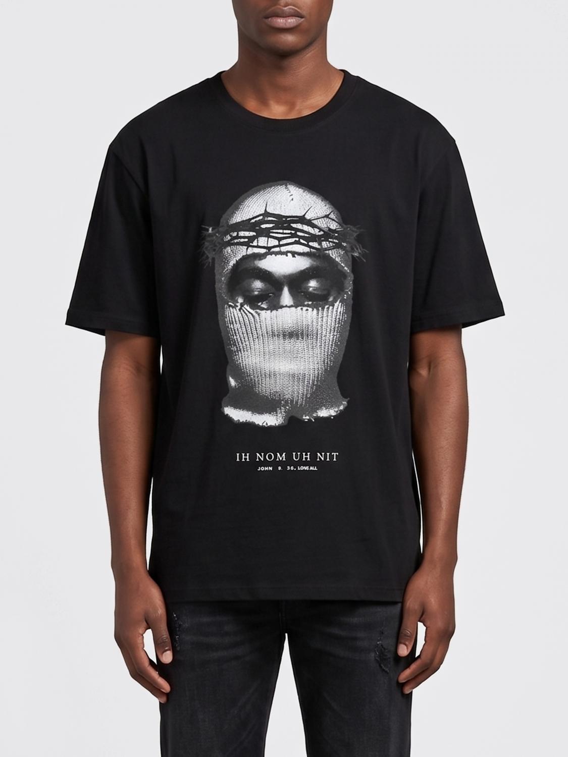 IH NOM UH NIT Bedrucktes Baumwoll-T-Shirt