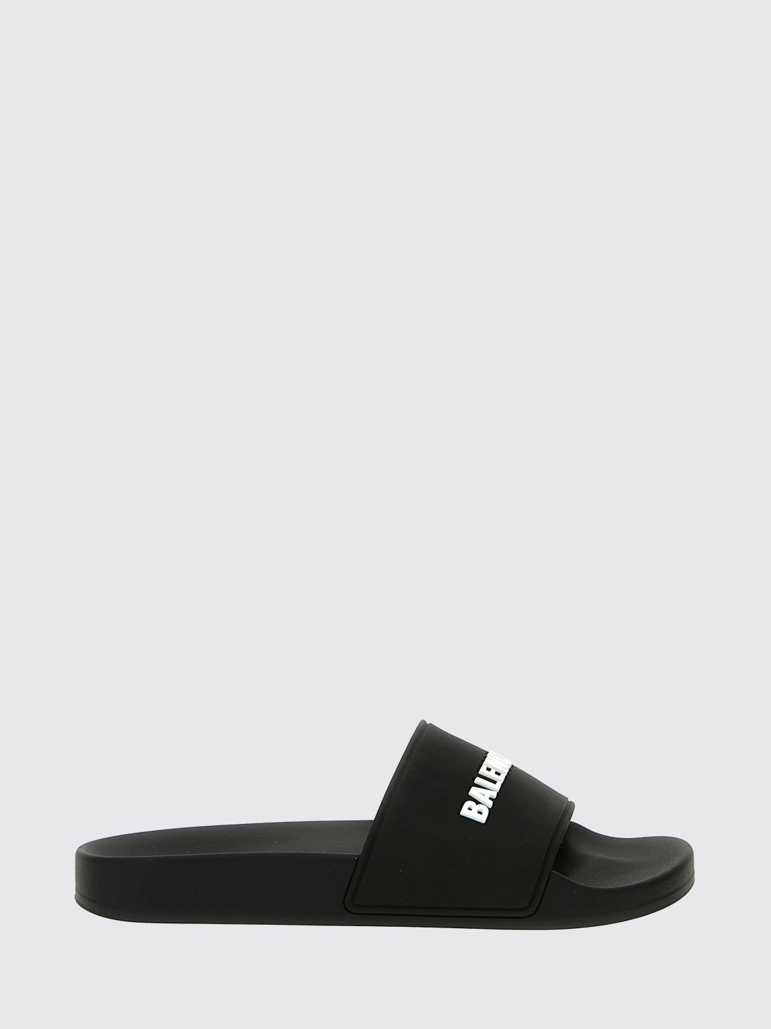 BALENCIAGA Logo Rubber Sliders　BALENCIAGA ロゴ ラバー スライダー BALENCIAGA