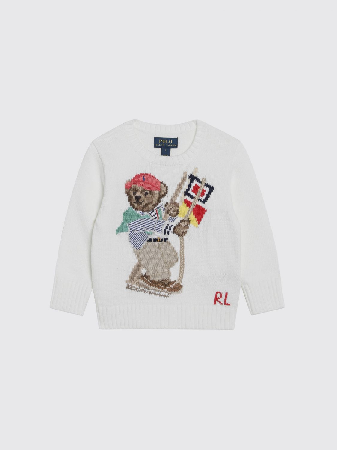 POLO RALPH LAUREN Baumwollstrick mit Bär