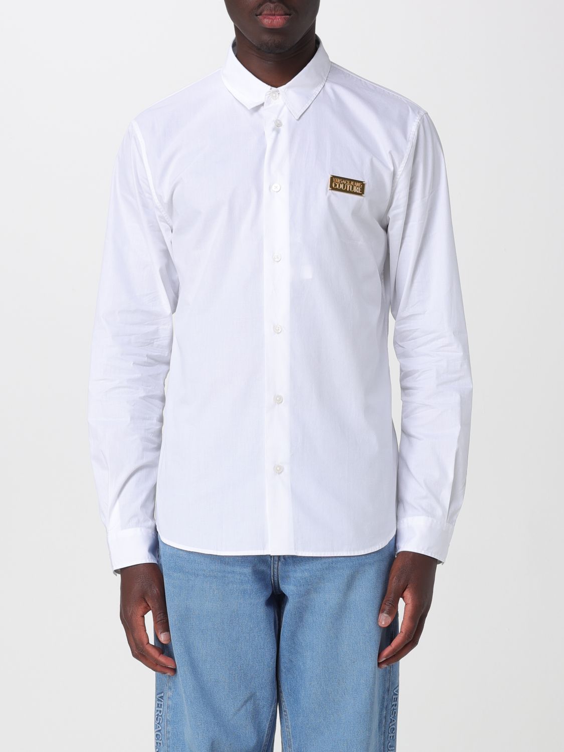 VERSACE JEANS COUTURE Camicia Uomo colore Bianco
