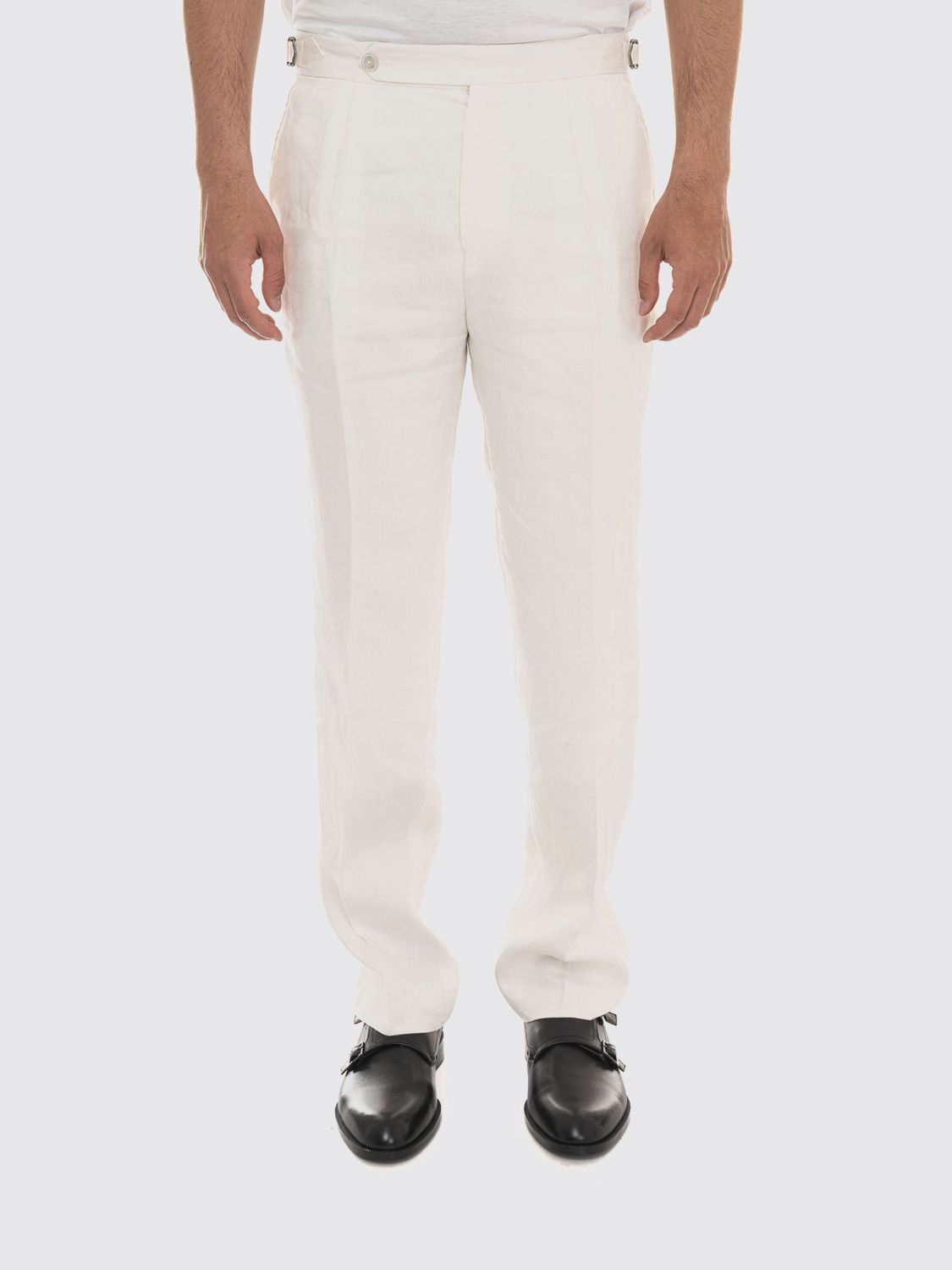 BOSS Pantaloni Uomo colore Bianco