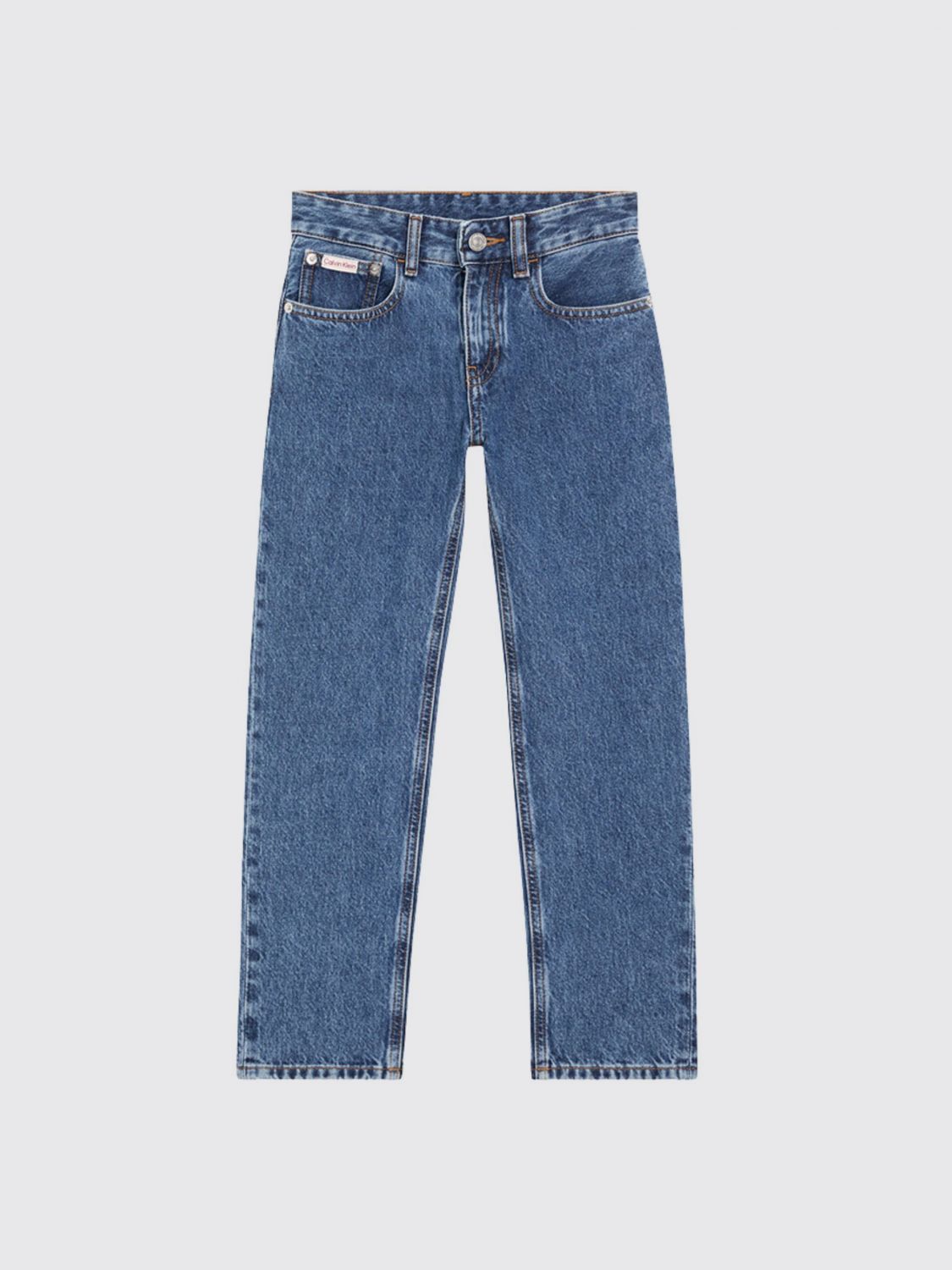 CALVIN KLEIN Pants Kids color Gnawed Blue