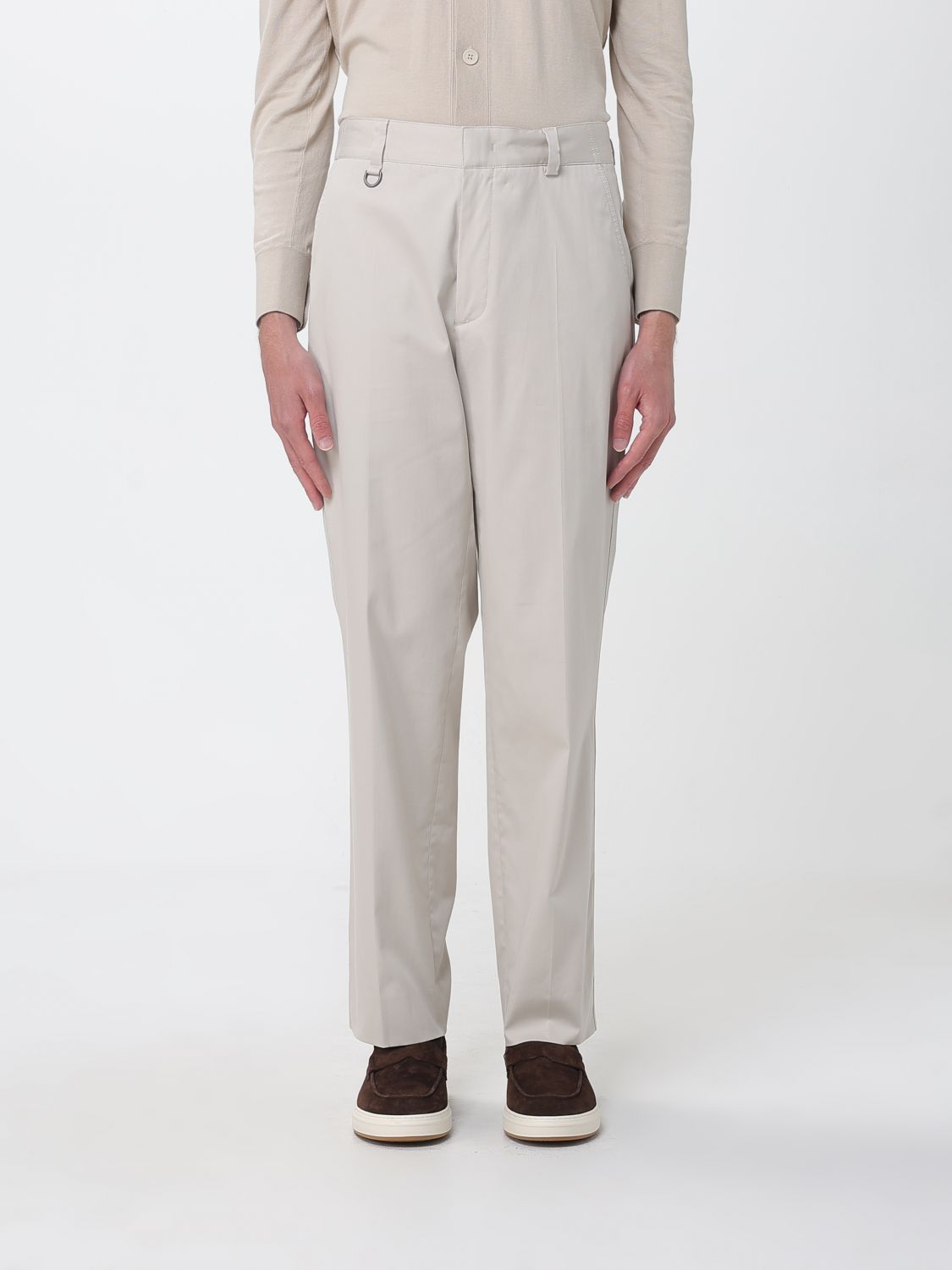 PAOLO PECORA Pants Men color Beige