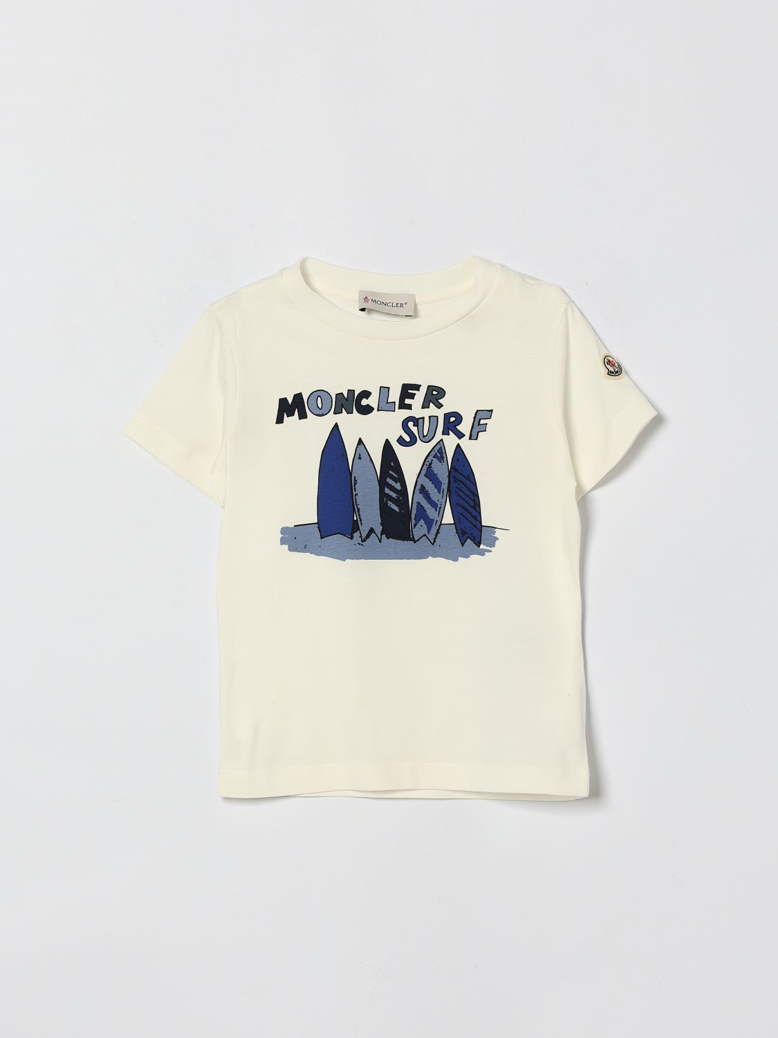 MONCLER Bedrucktes Baumwoll-T-Shirt