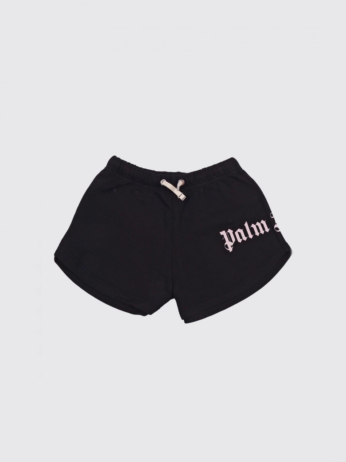 PALM ANGELS Shorts Kids color Black