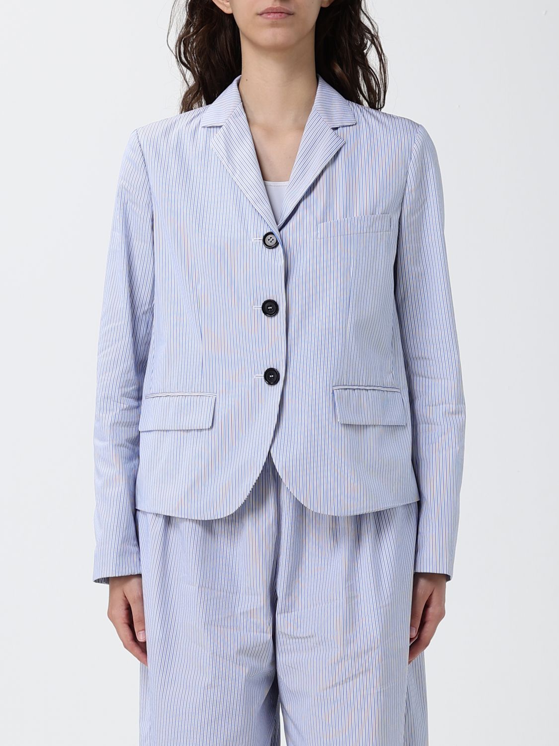 ASPESI Blazer Woman color White