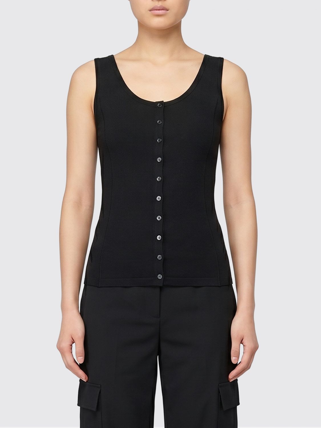 PINKO Top Woman color Black