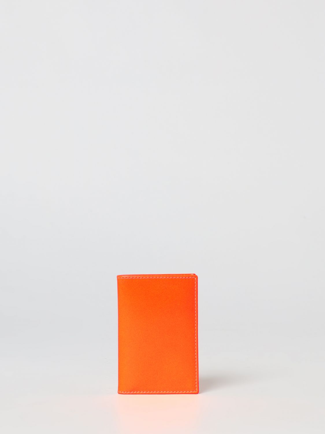 Comme Des Garçons Wallet Leather Wallet In Orange