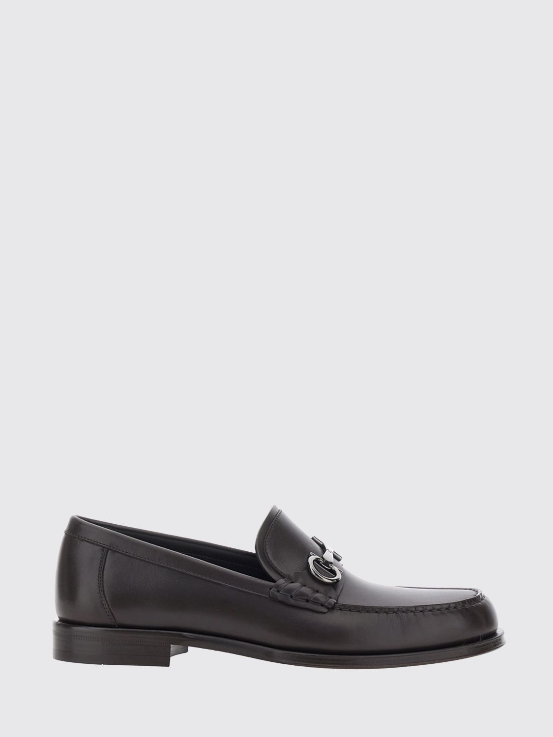 FERRAGAMO Mocassino Gancini in pelle