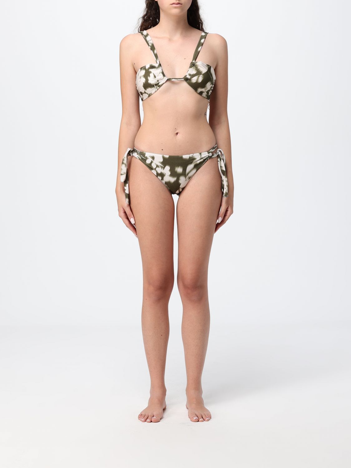 EMPORIO ARMANI Bikini in poliammide stampata