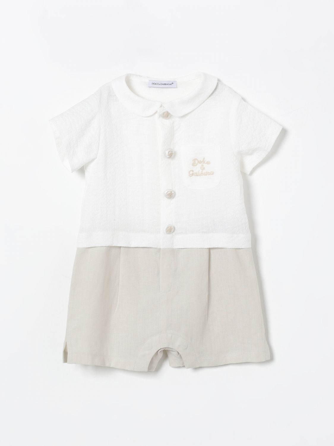 DOLCE & GABBANA Leinen-Overall
