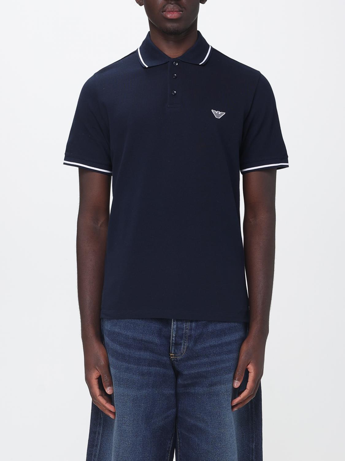 EMPORIO ARMANI Polo in cotone
