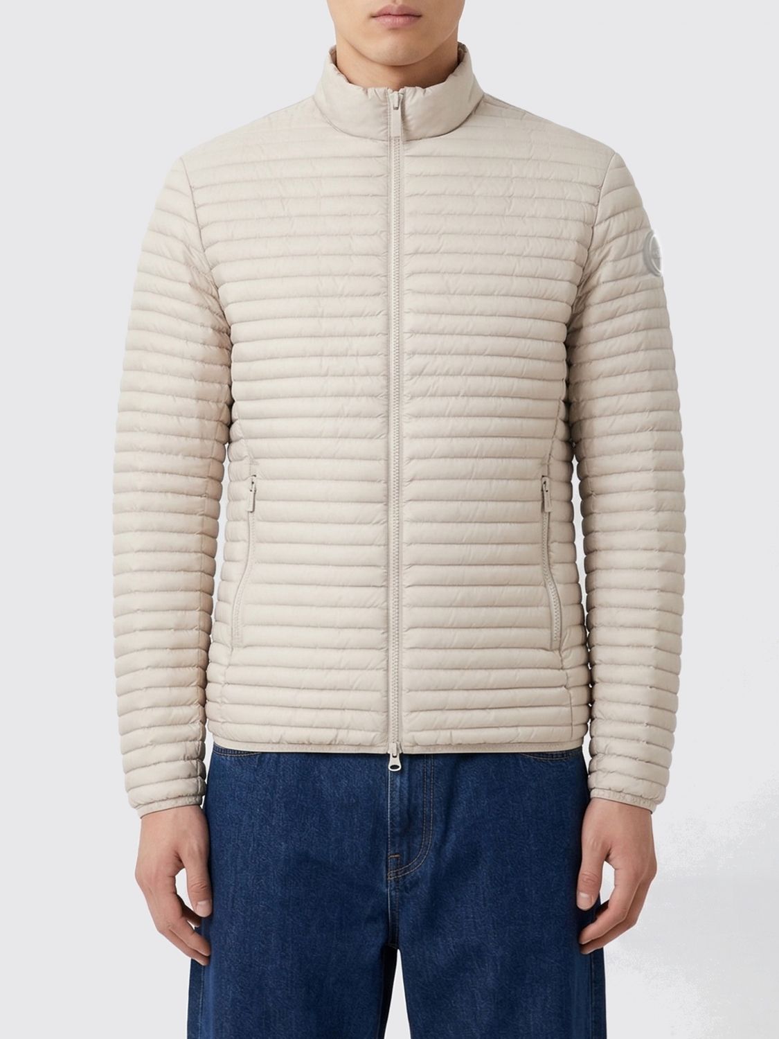 Colmar Nylon Down Jacket In Gray