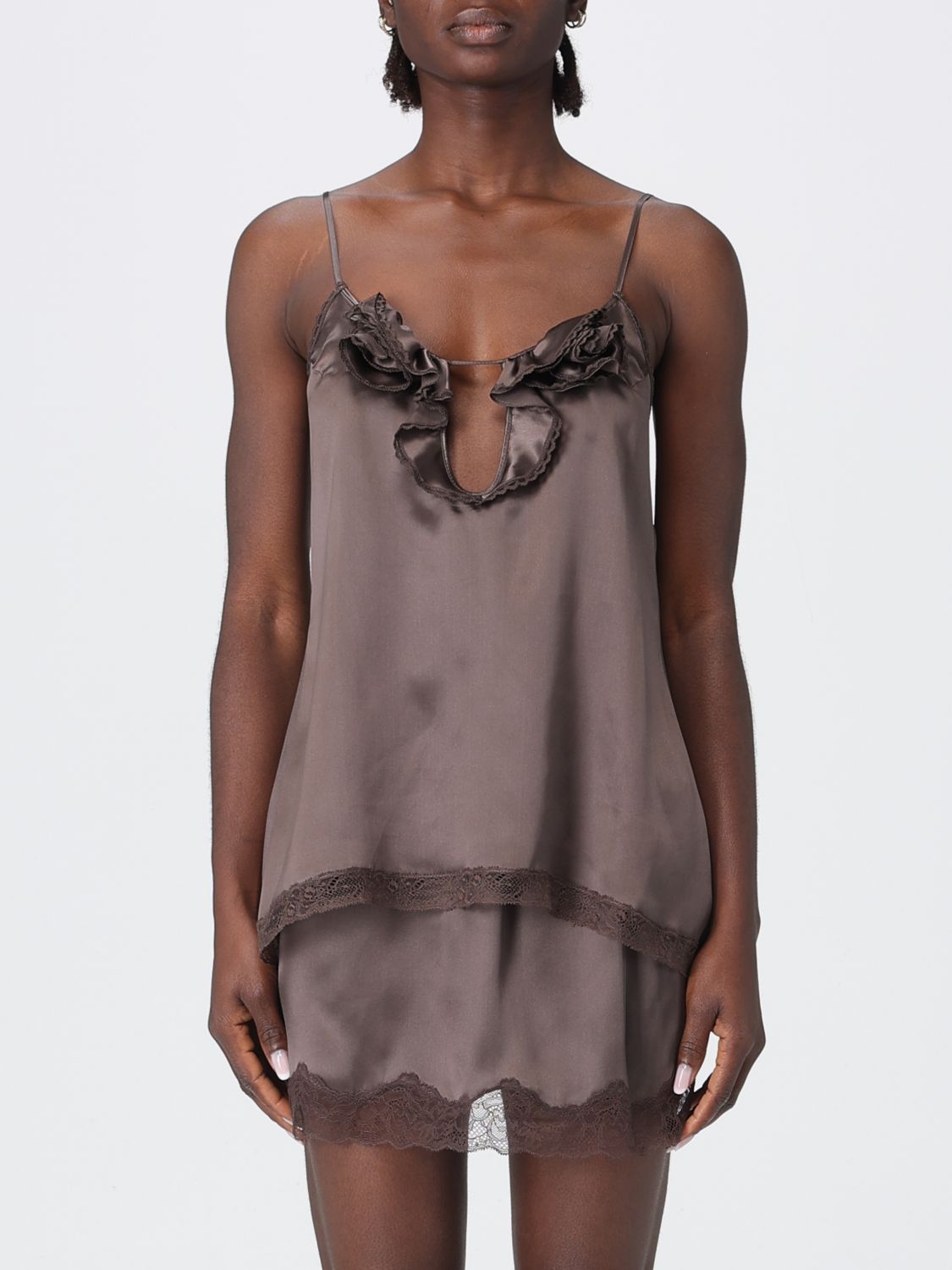 Top MAGDA BUTRYM Donna colore Marrone