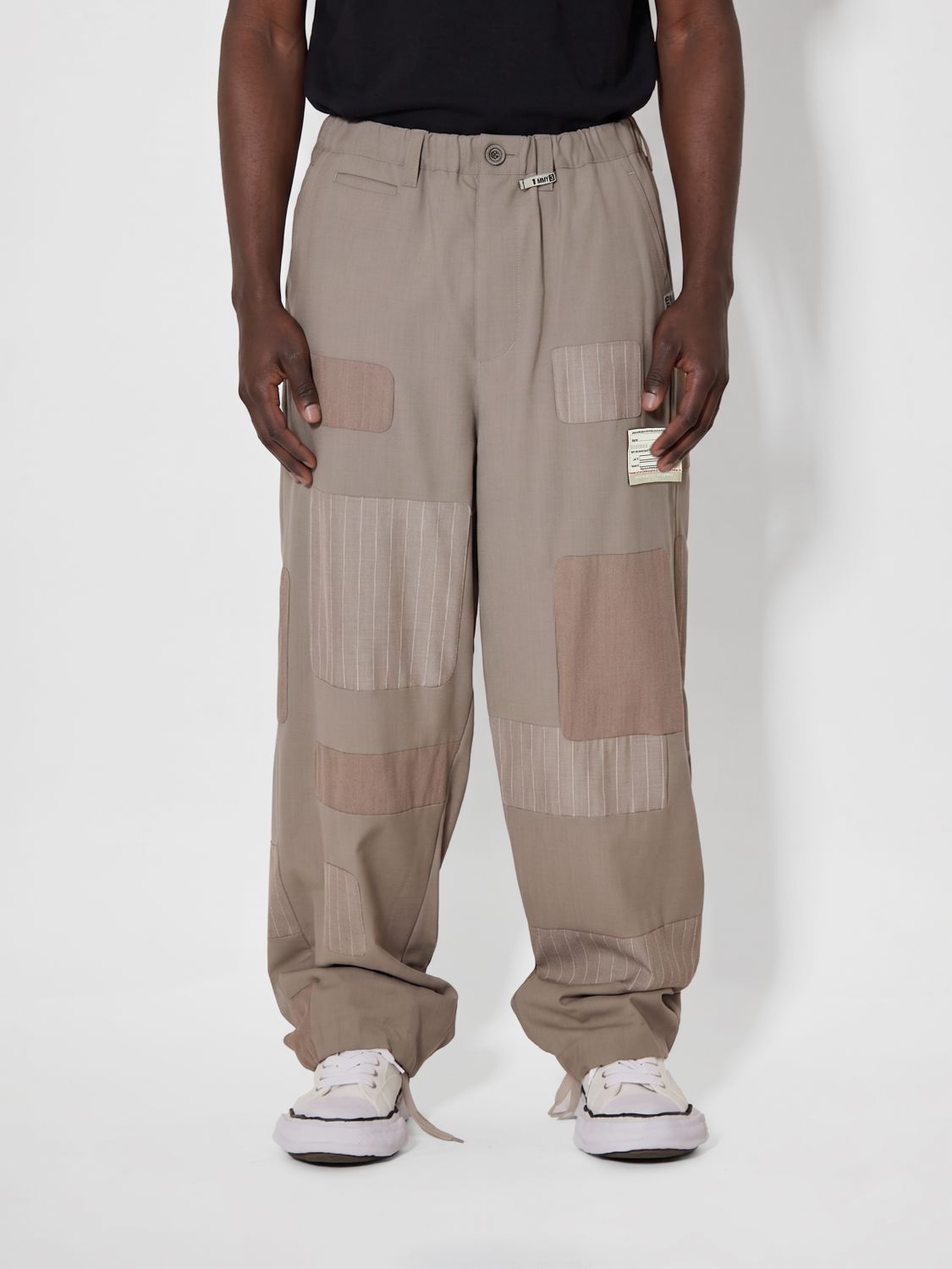 MAISON MIHARA YASUHIRO Wool Wide Leg Trousers　MAISON MIHARA YASUHIRO ウール ワイドレッグトラウザーズ MAISON