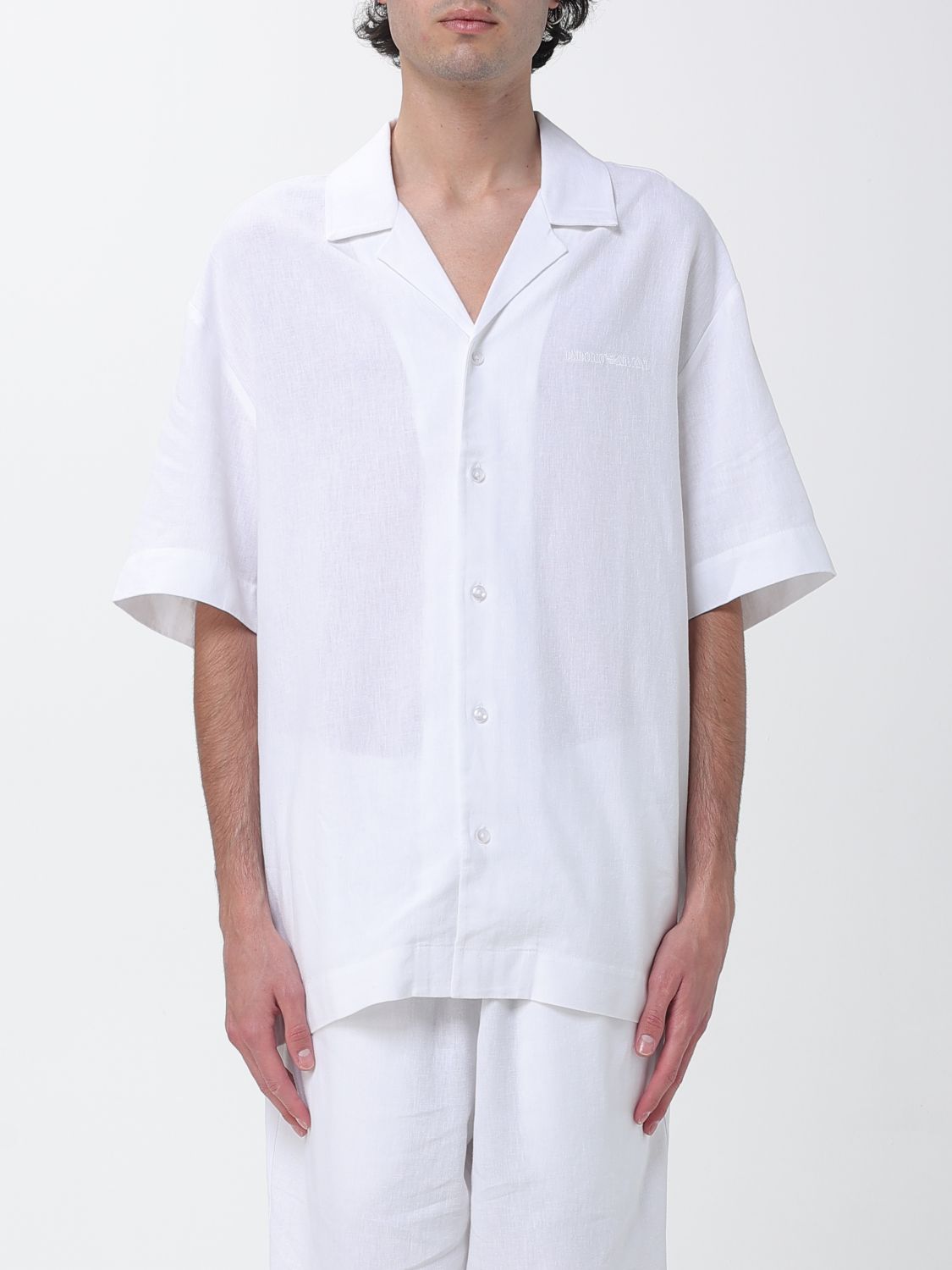 EMPORIO ARMANI Camicia Uomo colore Bianco