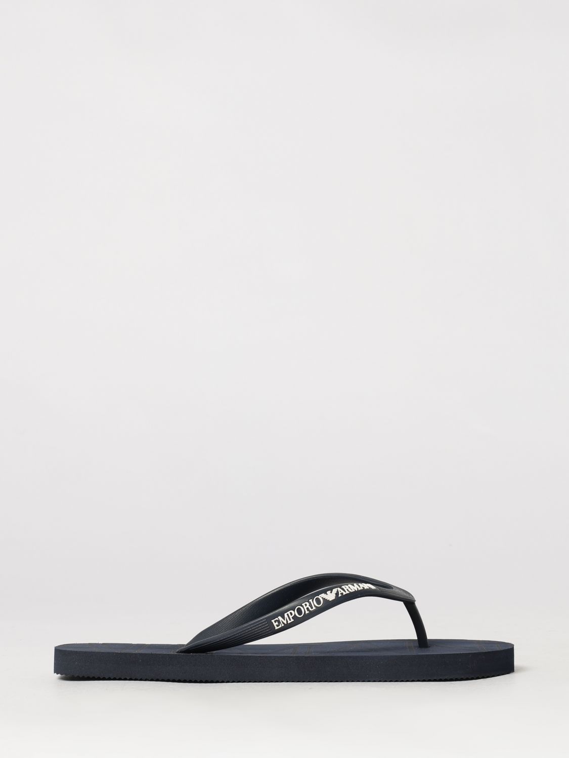 EMPORIO ARMANI Sliders in gomma con Eagle stampato