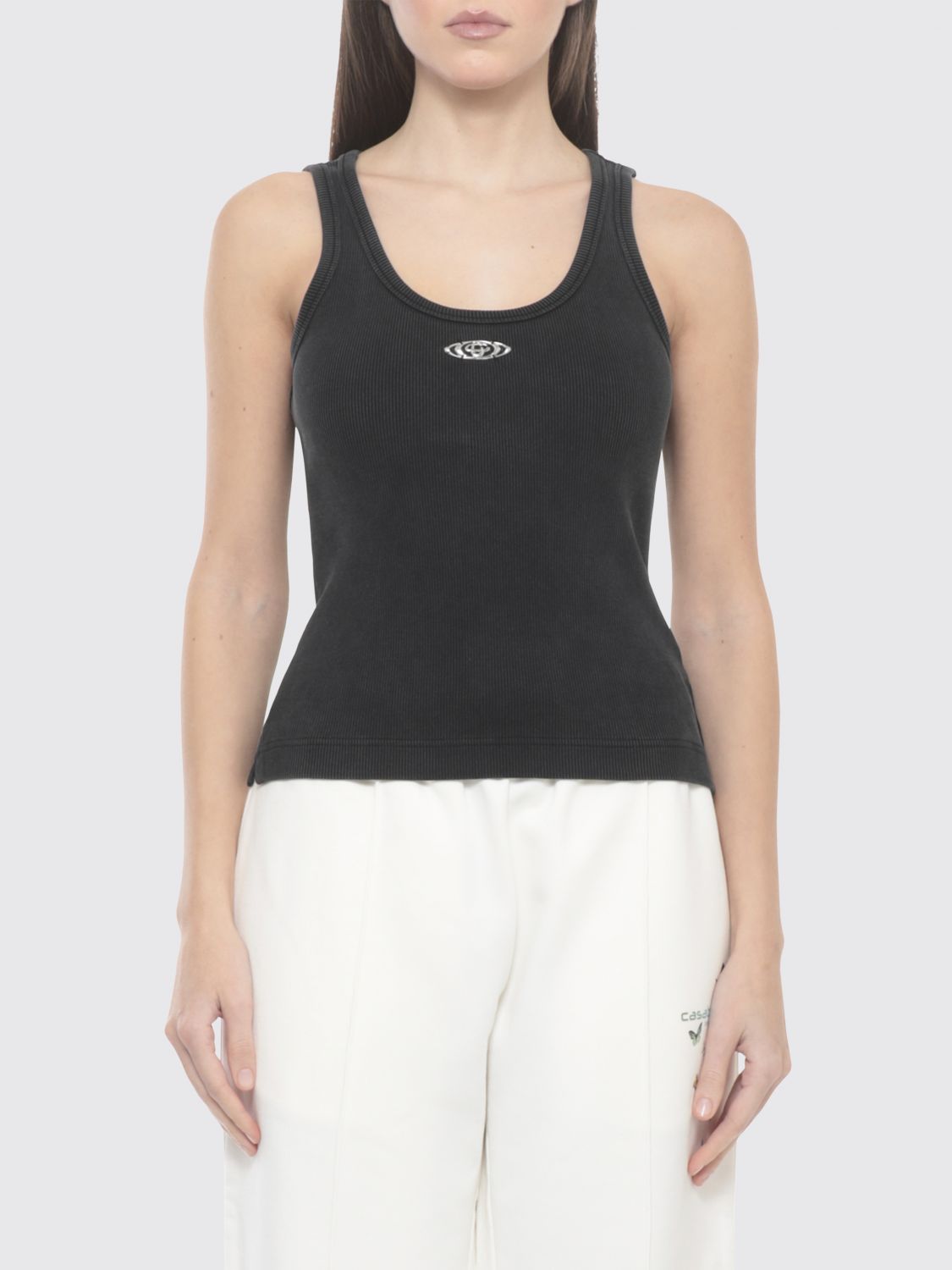 CASABLANCA Cotton Jersey Basic Top　カサブランカ コットンジャージー ベーシックトップ CASABLANCA