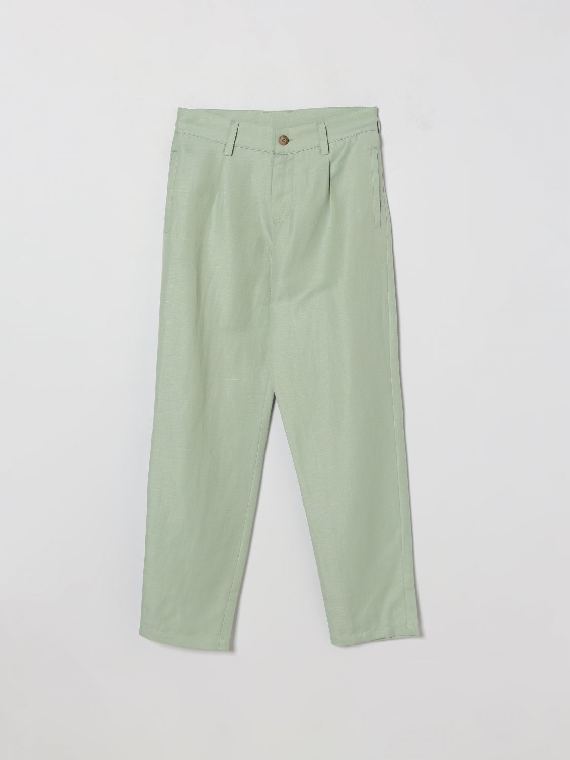 EMPORIO ARMANI Leinenmischhose