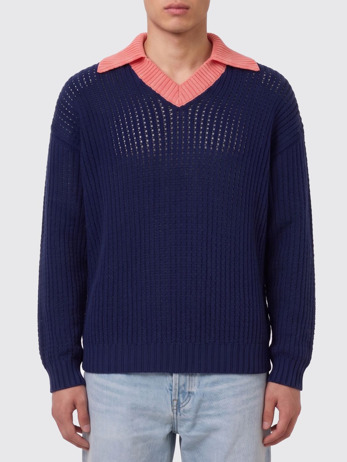 FENDI Polo in maglia di cotone