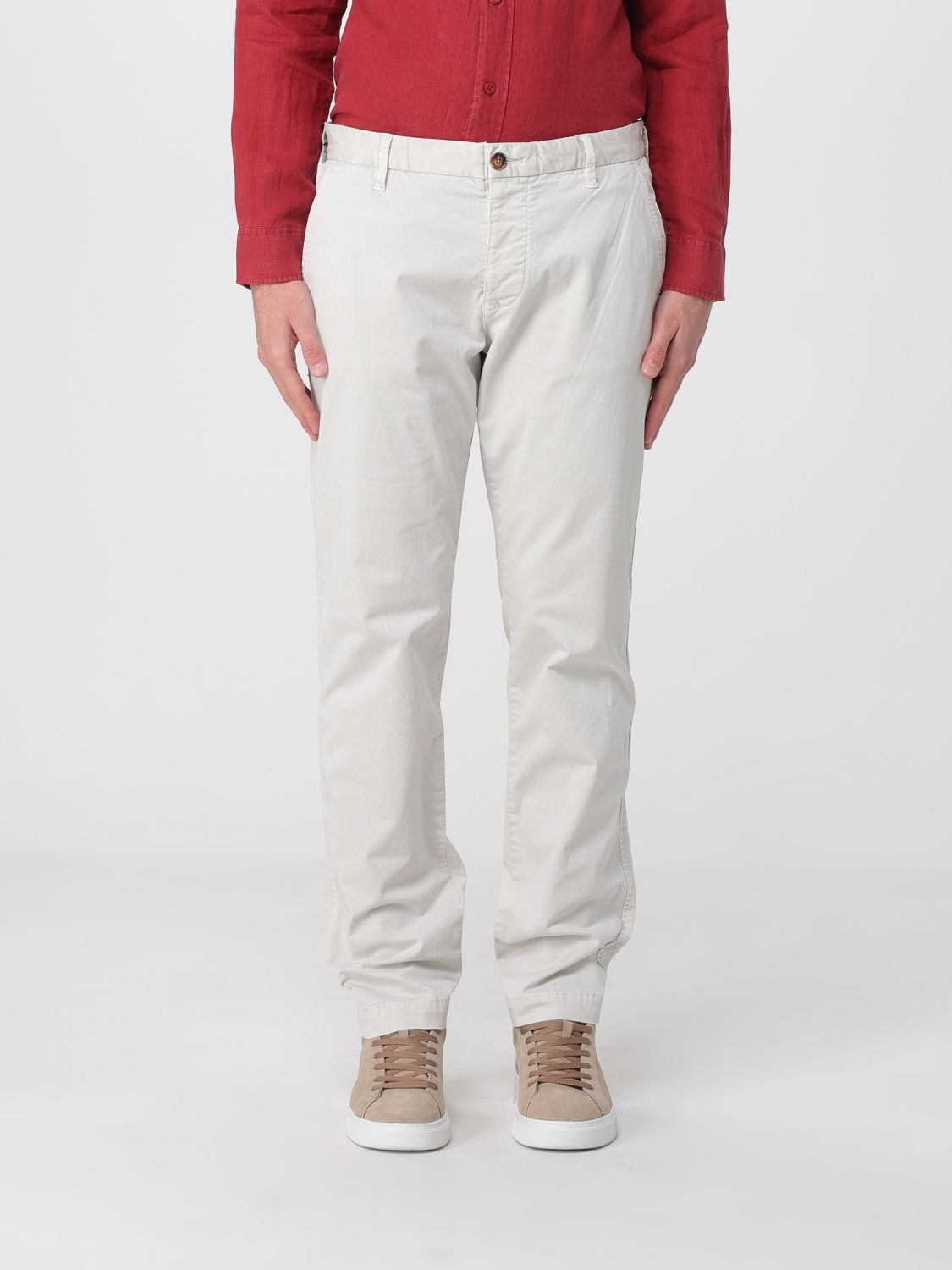 BLAUER Stretch-Baumwoll-Chino