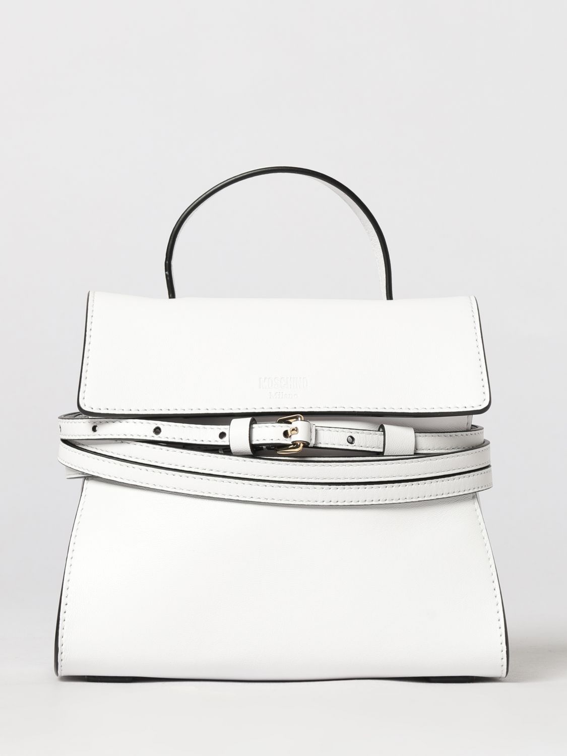 Moschino Couture Tie Me Leather Bag · OS