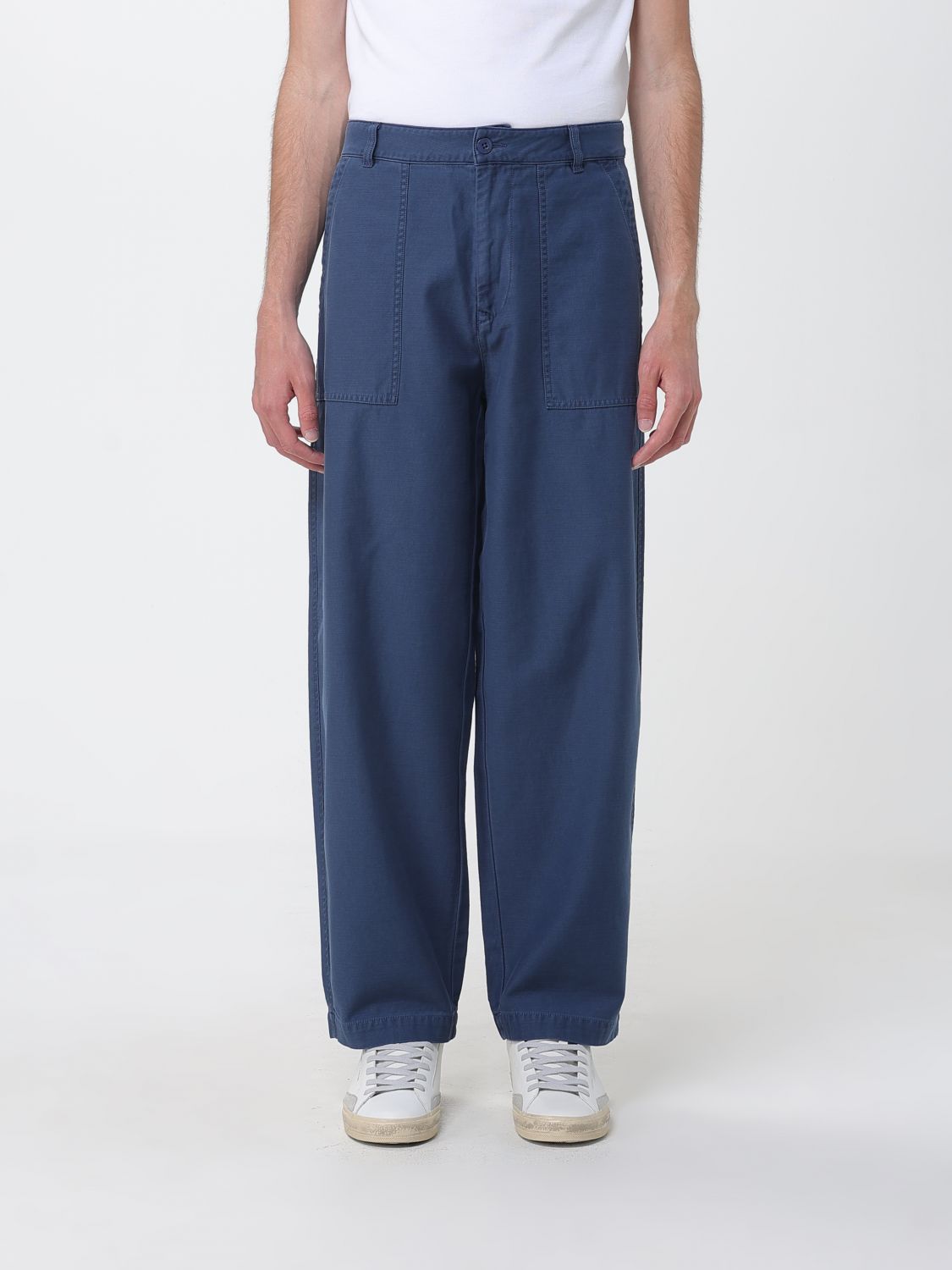 BLAUER Weite Baumwollhose