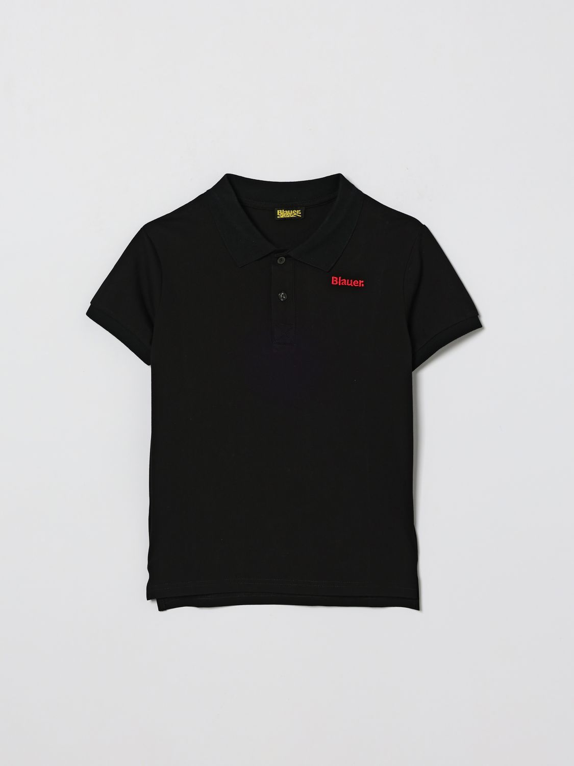 BLAUER Baumwoll-Polohemd mit Print