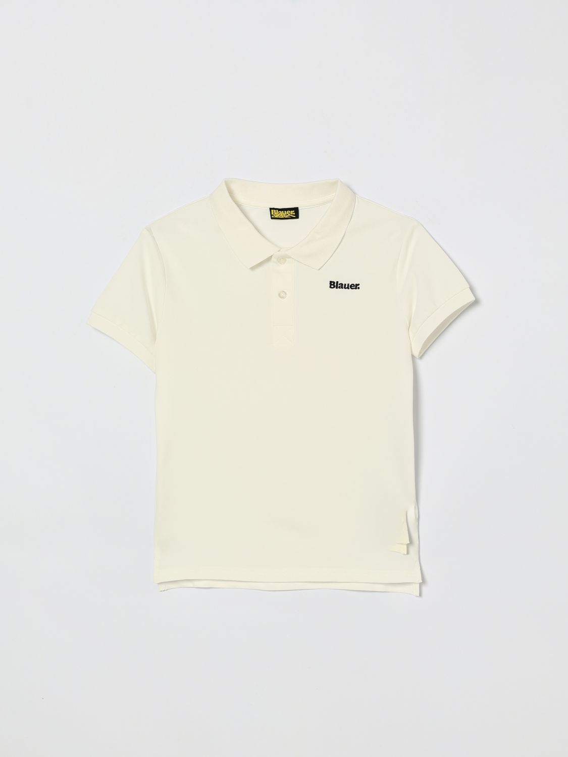 BLAUER Baumwoll-Polohemd mit Print