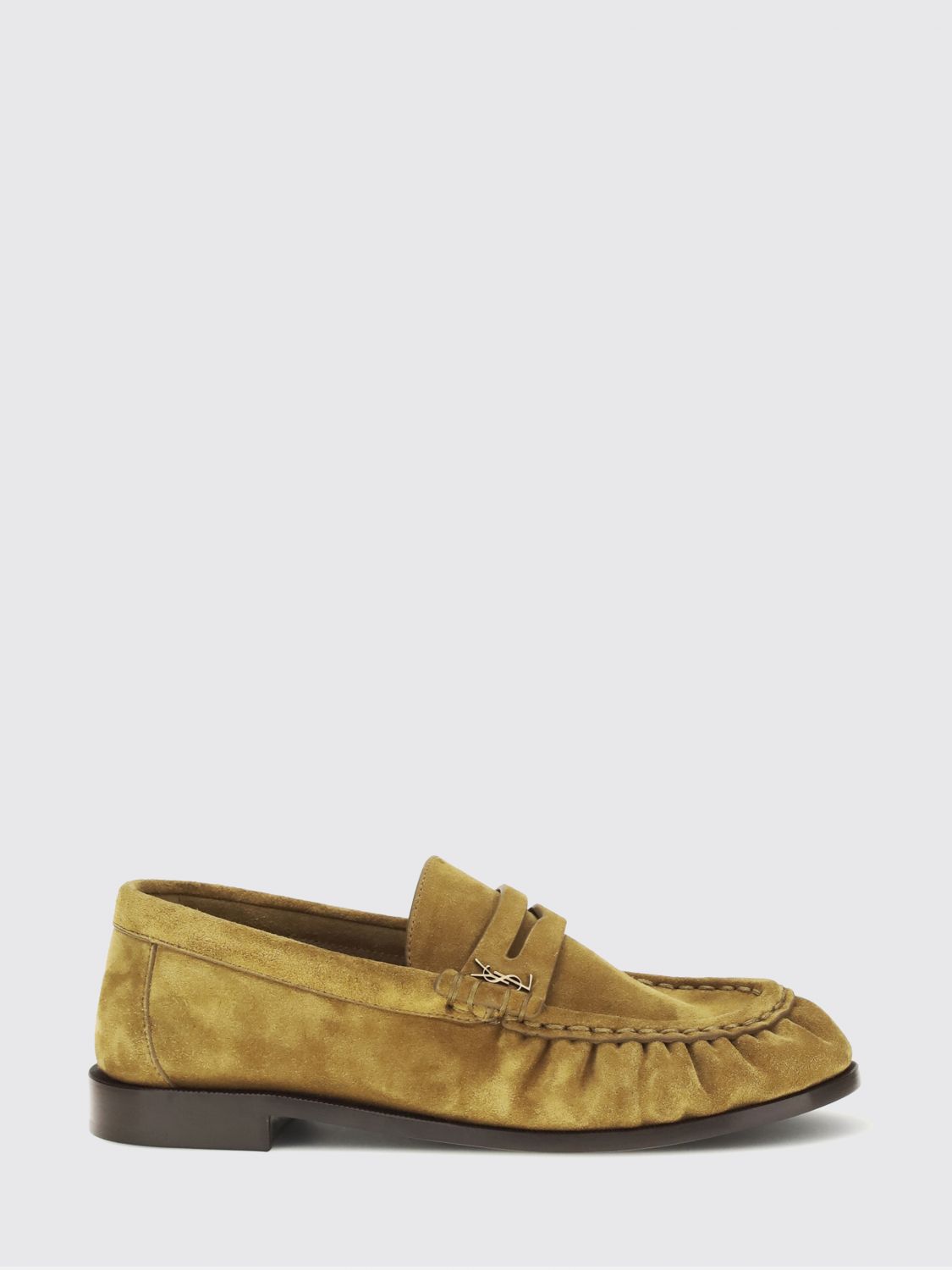 SAINT LAURENT Mocassino Le Loafer in camoscio