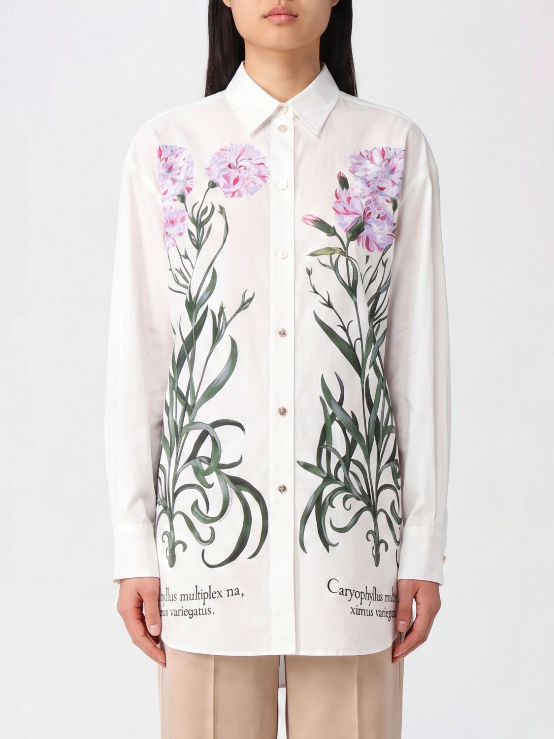 ALBERTA FERRETTI Camicia in cotone stampato