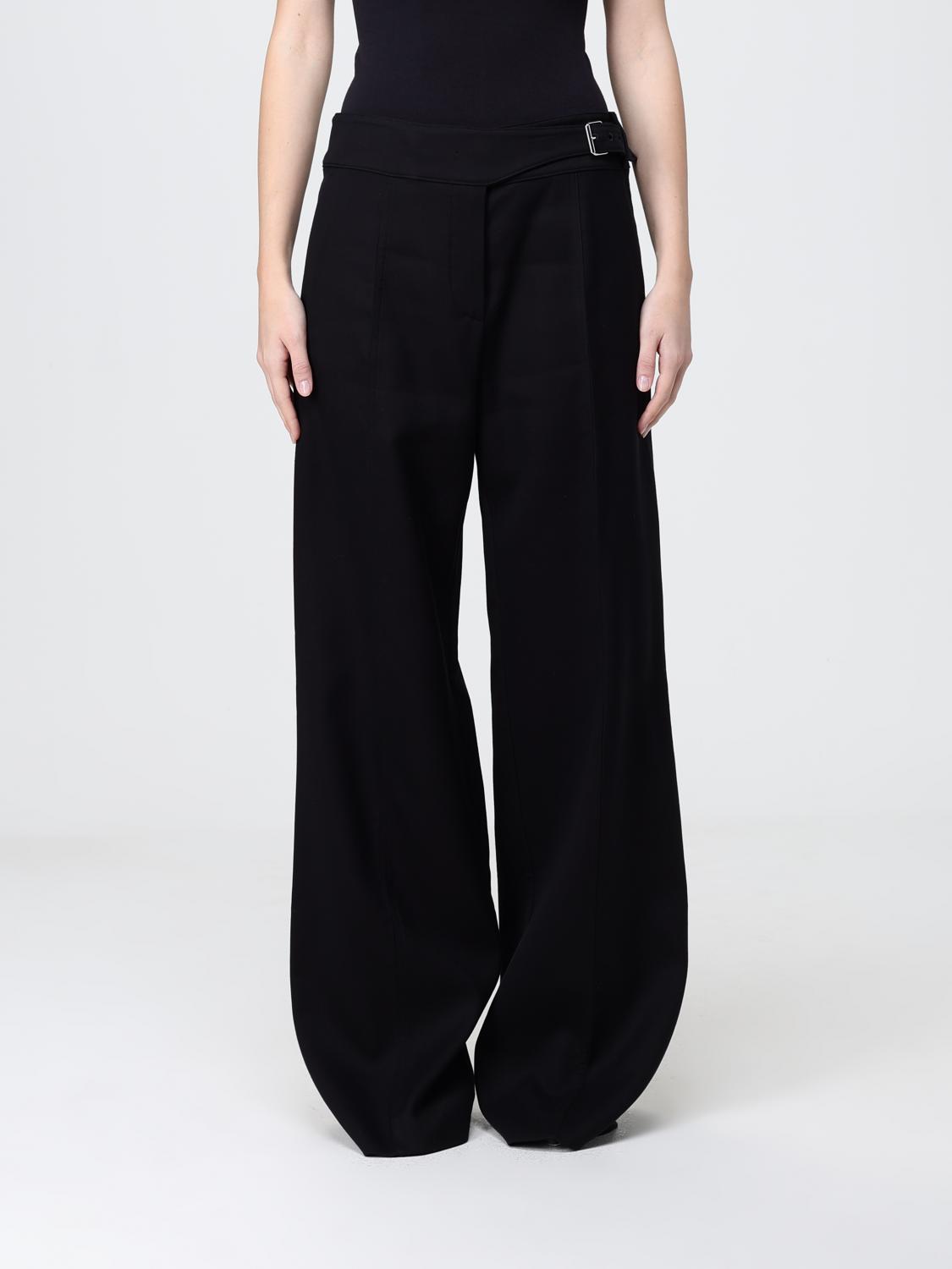 SPORTMAX Pantaloni palazzo in crêpe