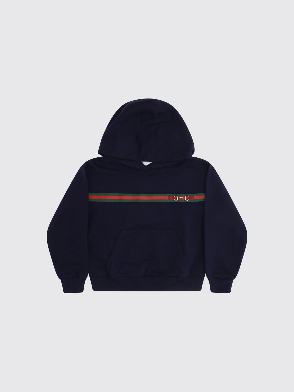 GUCCI Felpa con cappuccio in cotone