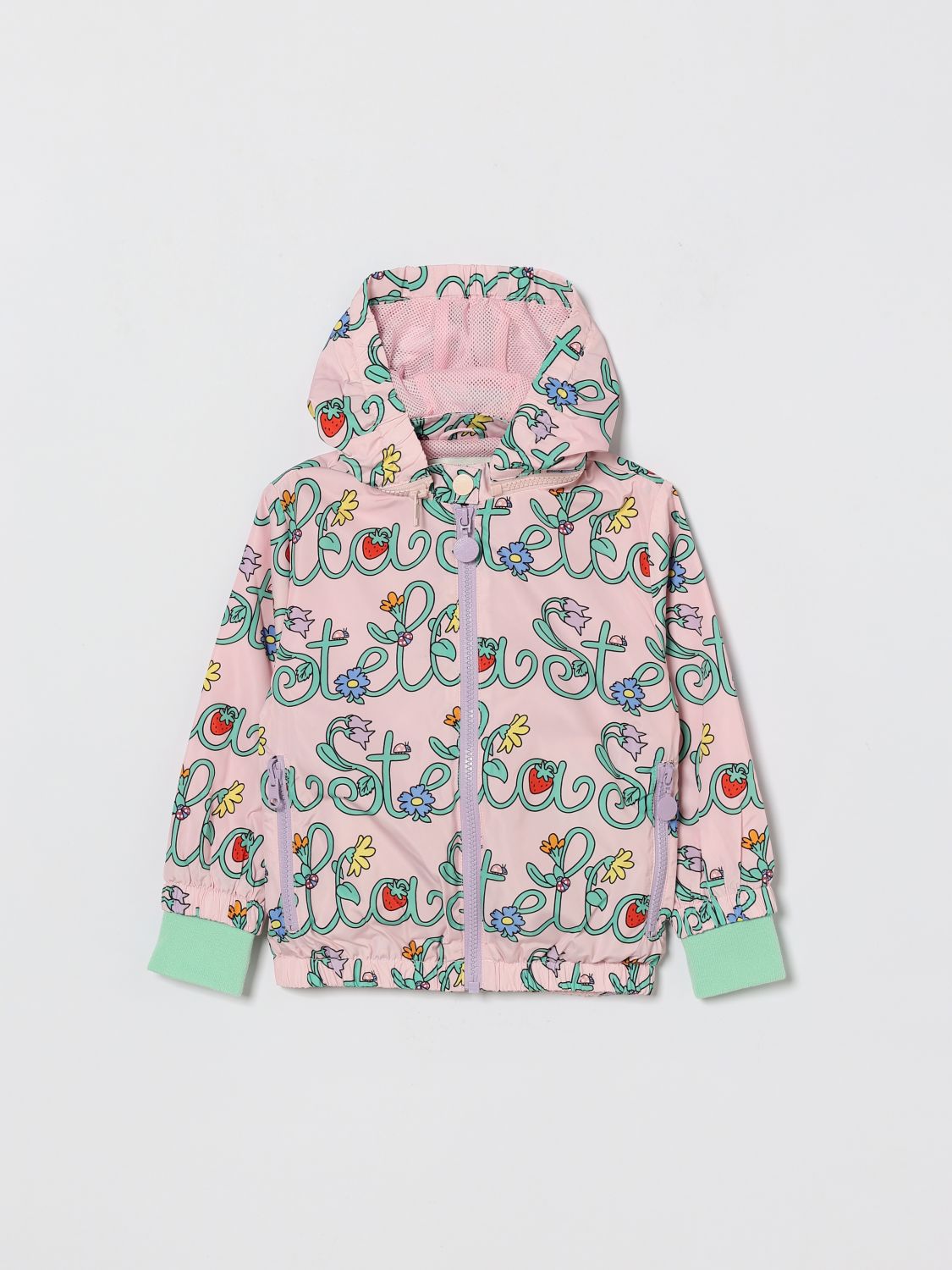 STELLA MCCARTNEY KIDS Bedruckte Polyesterjacke