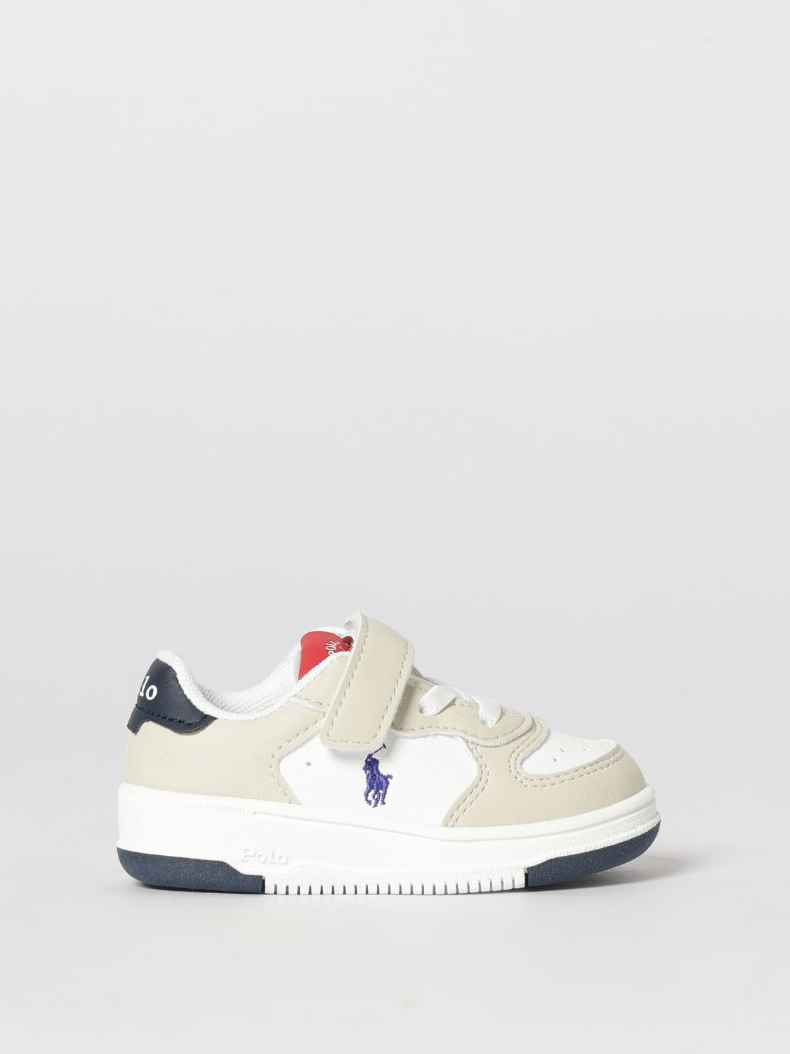 POLO RALPH LAUREN Sneakers aus Kunstleder
