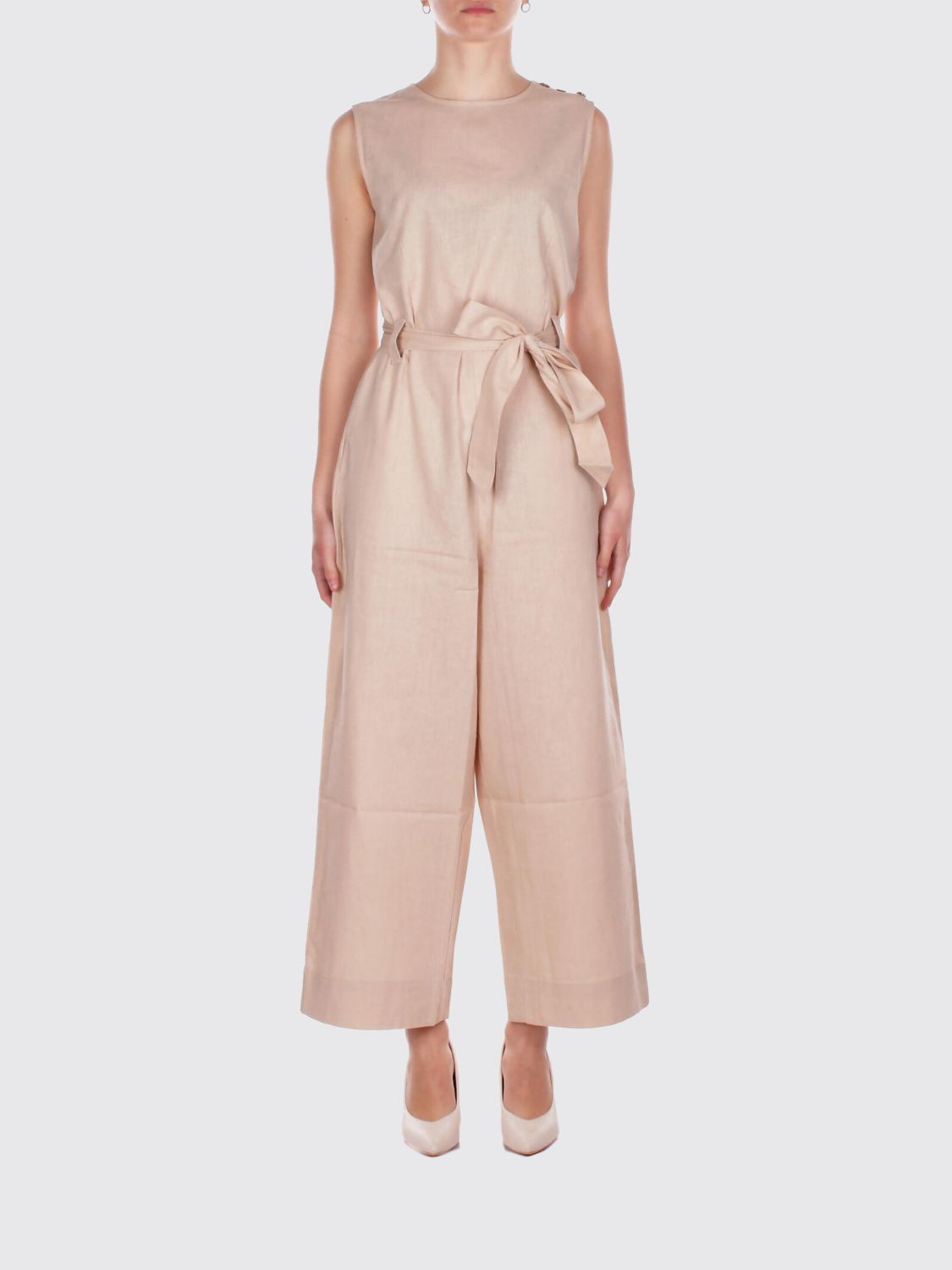 BARBOUR Cotton and Linen Jumpsuit　BARBOUR コットン＆リネン ジャンプスーツ BARBOUR