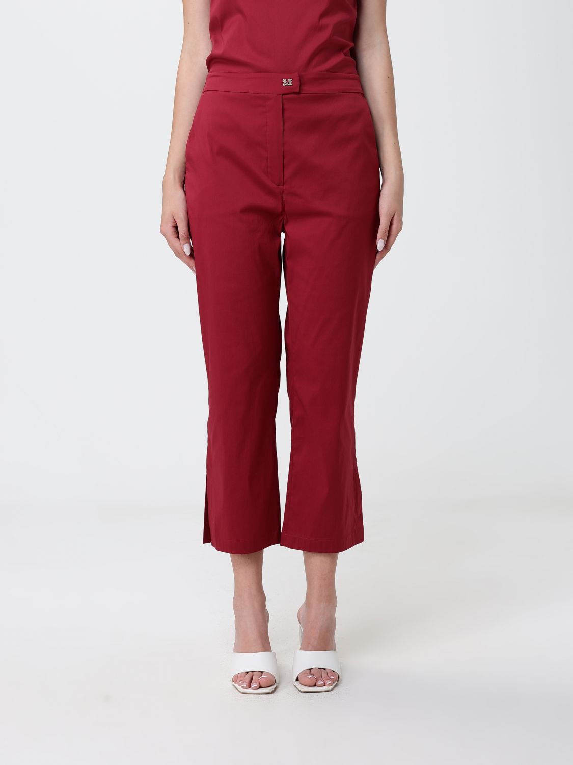 MAX MARA Pants Woman color Red