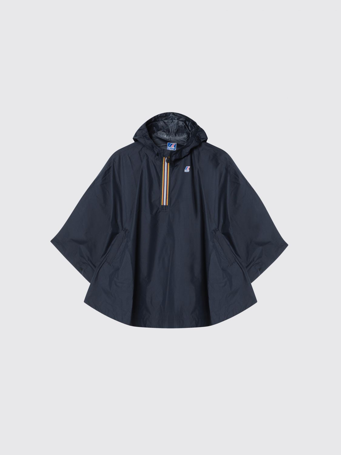 K-WAY Nylon Windjacke mit Logo