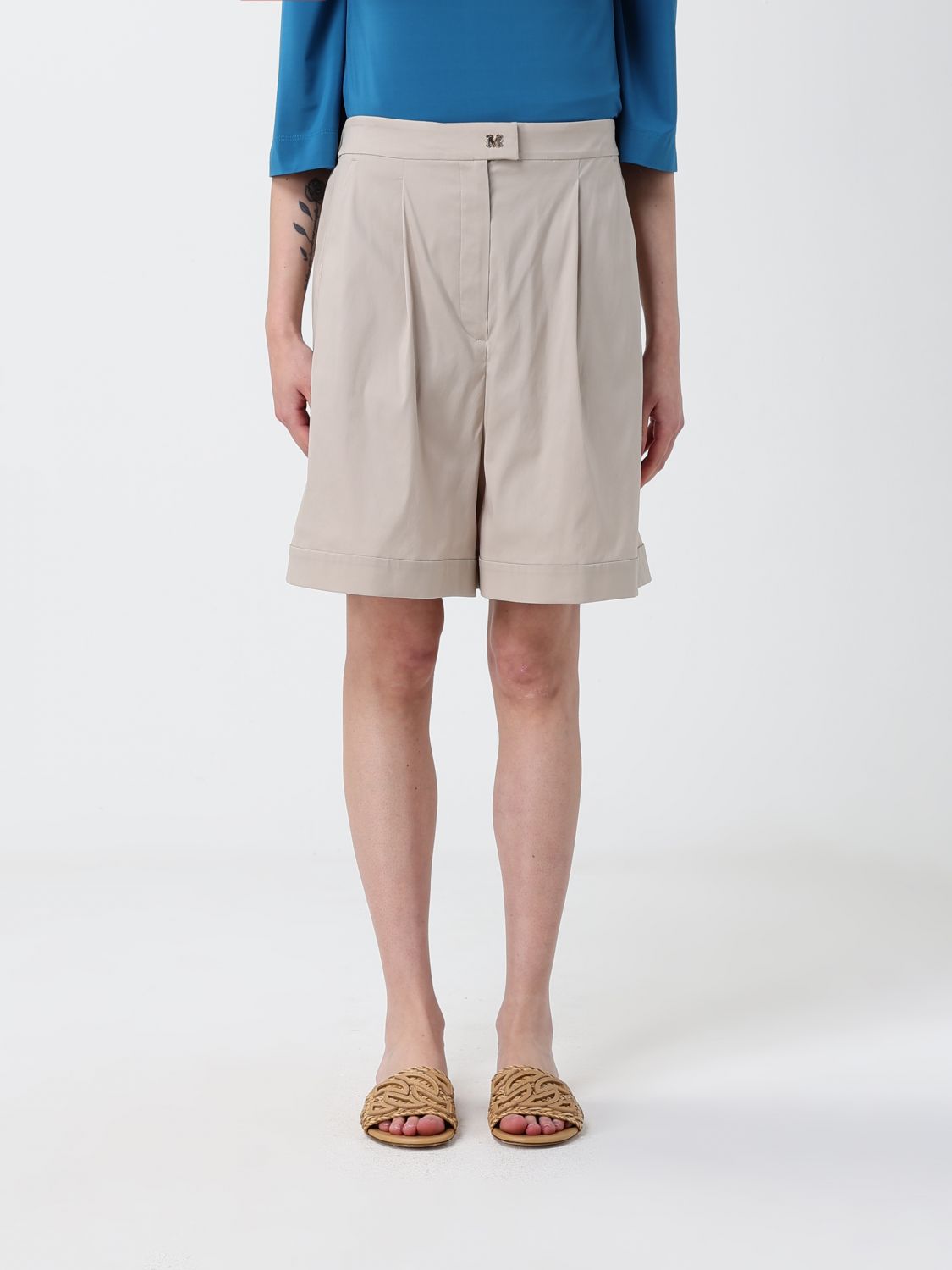 MAX MARA Cotton Shorts　MAX MARA コットン ショーツ MAX